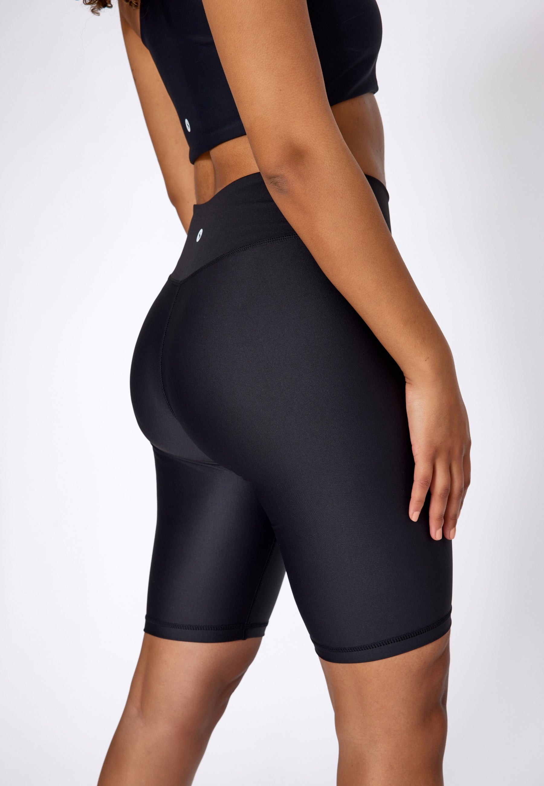 Yoga Biker Shorts - Black