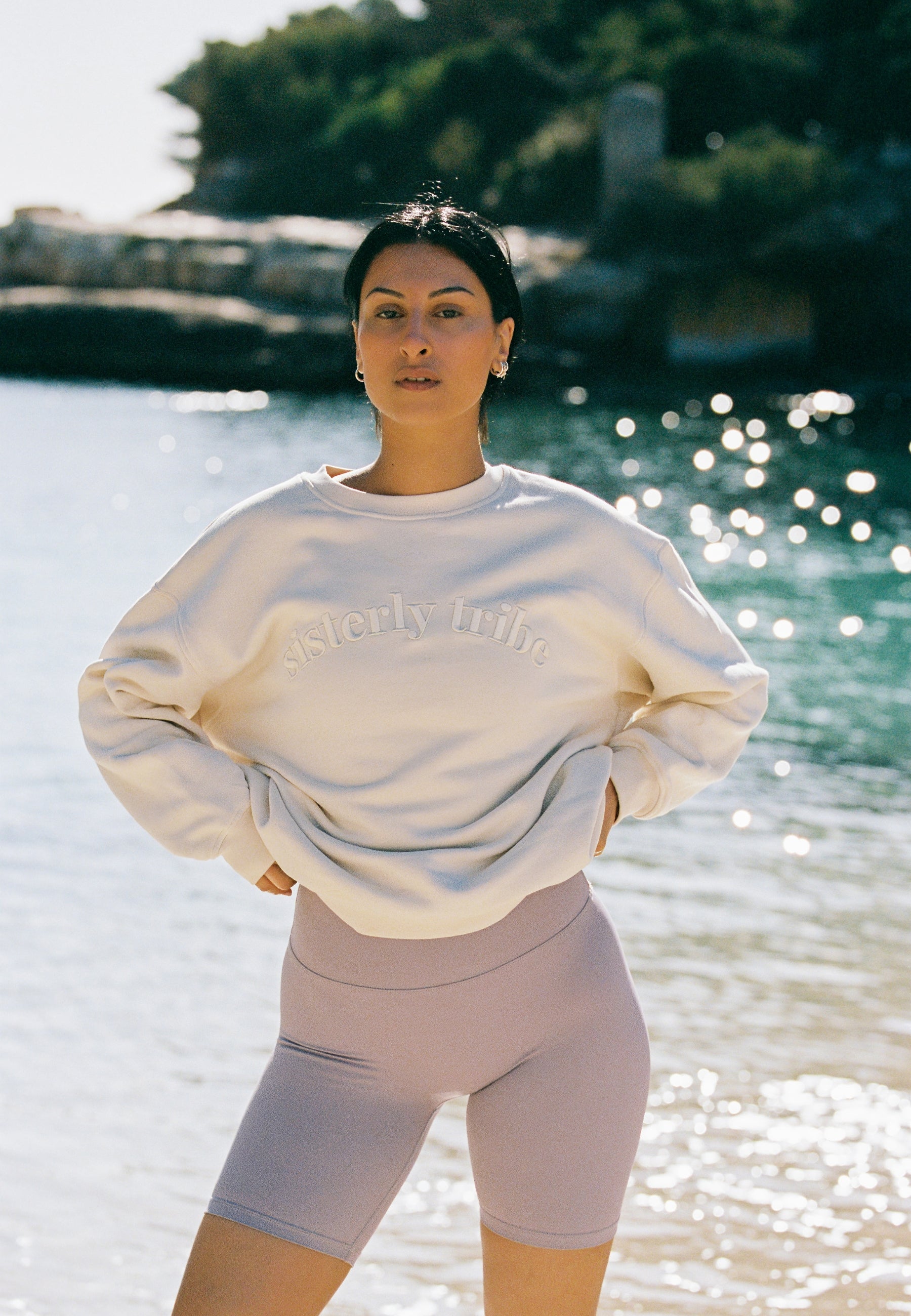 Sisterly Tribe Sweatshirt - Marshmallow