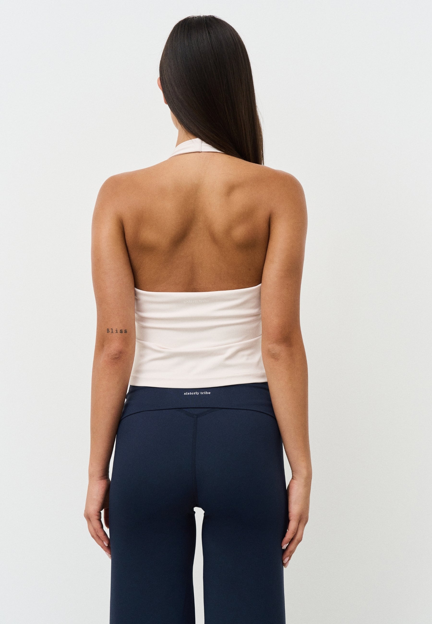 Softsculpt Halter Neck Top - Marshmallow