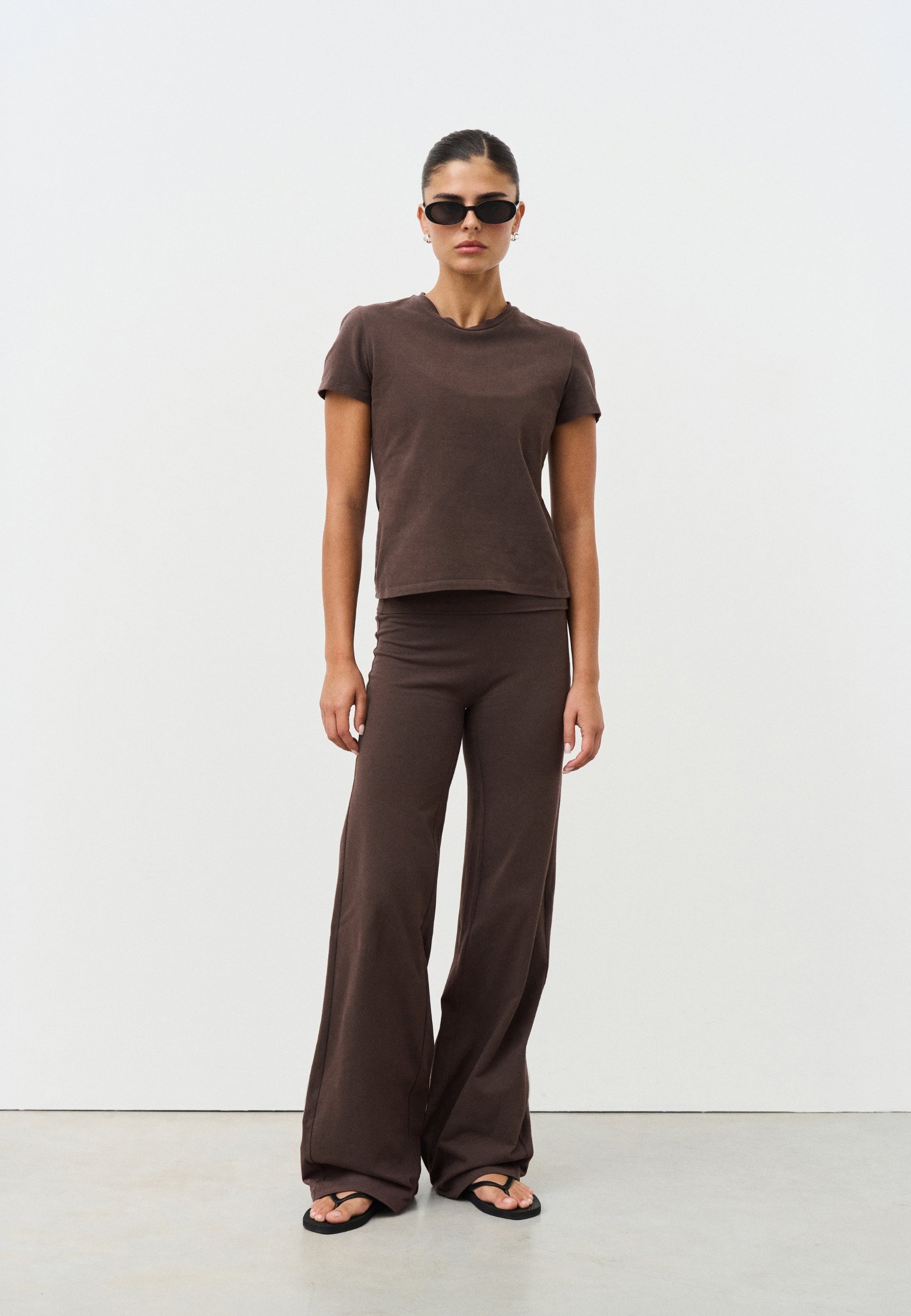 Soft Cotton Tee - Espresso
