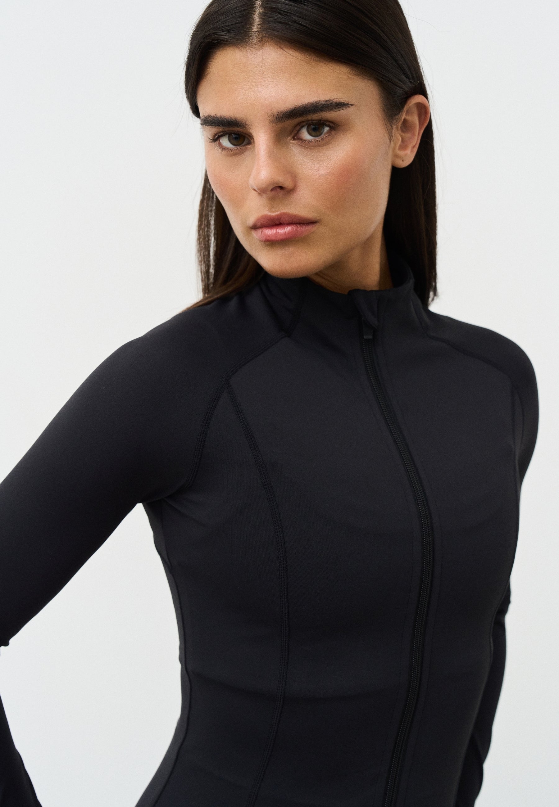 Softsculpt Zip Jacket - Black