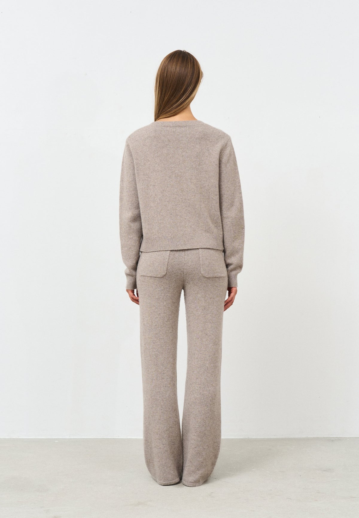 Cashmere Cardigan - Cappuccino
