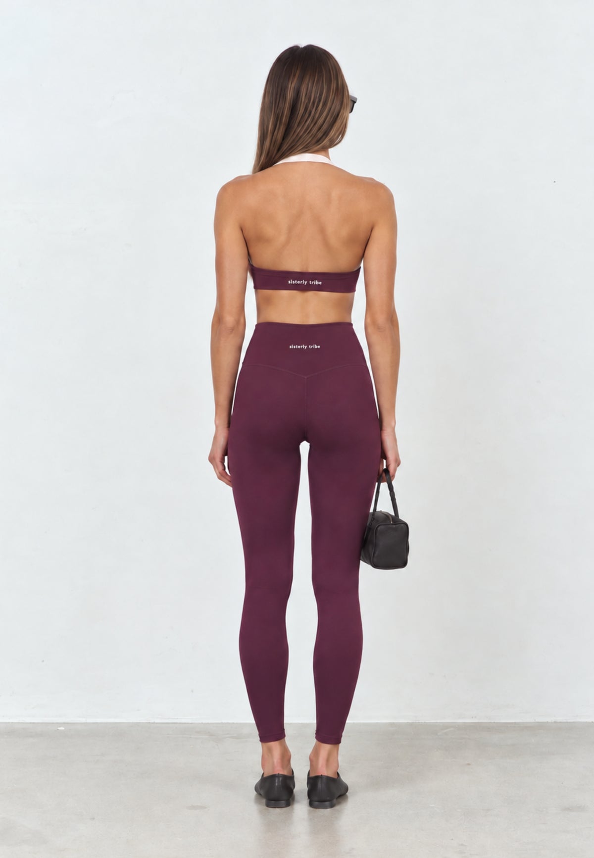 Softsculpt Halter Bra - Black Cherry