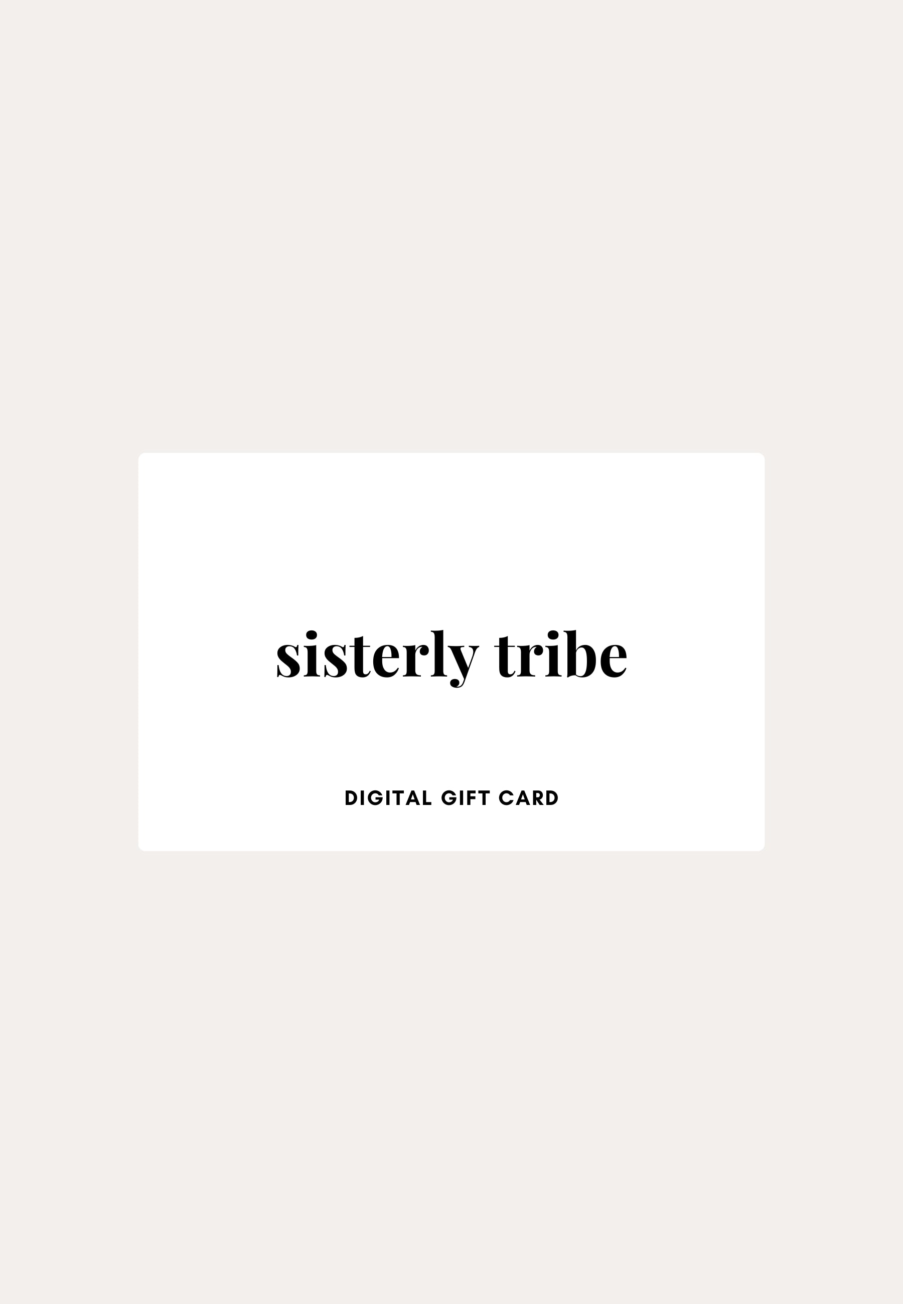 Digital Gift Card