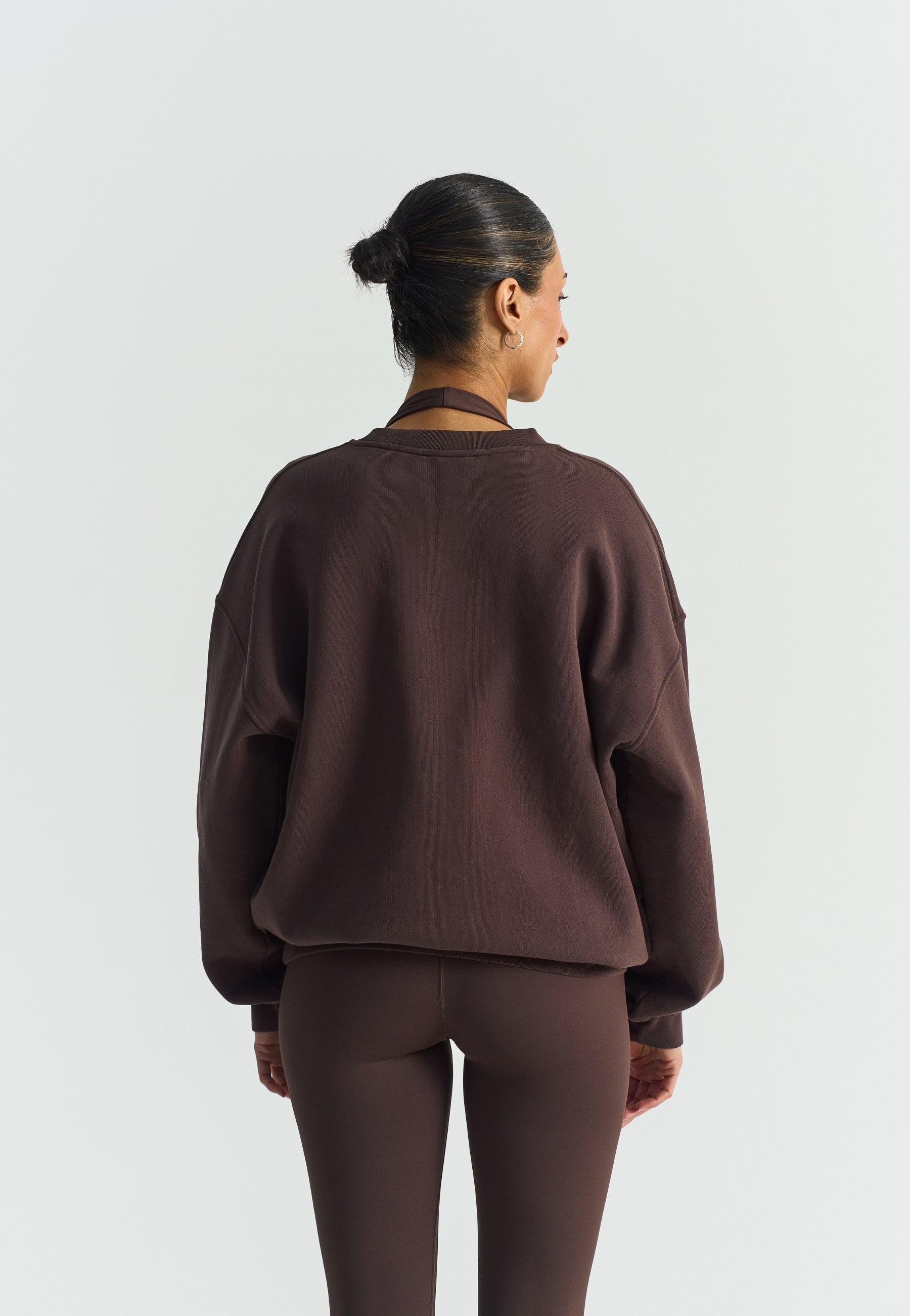 Sisterly Tribe Sweatshirt - Espresso