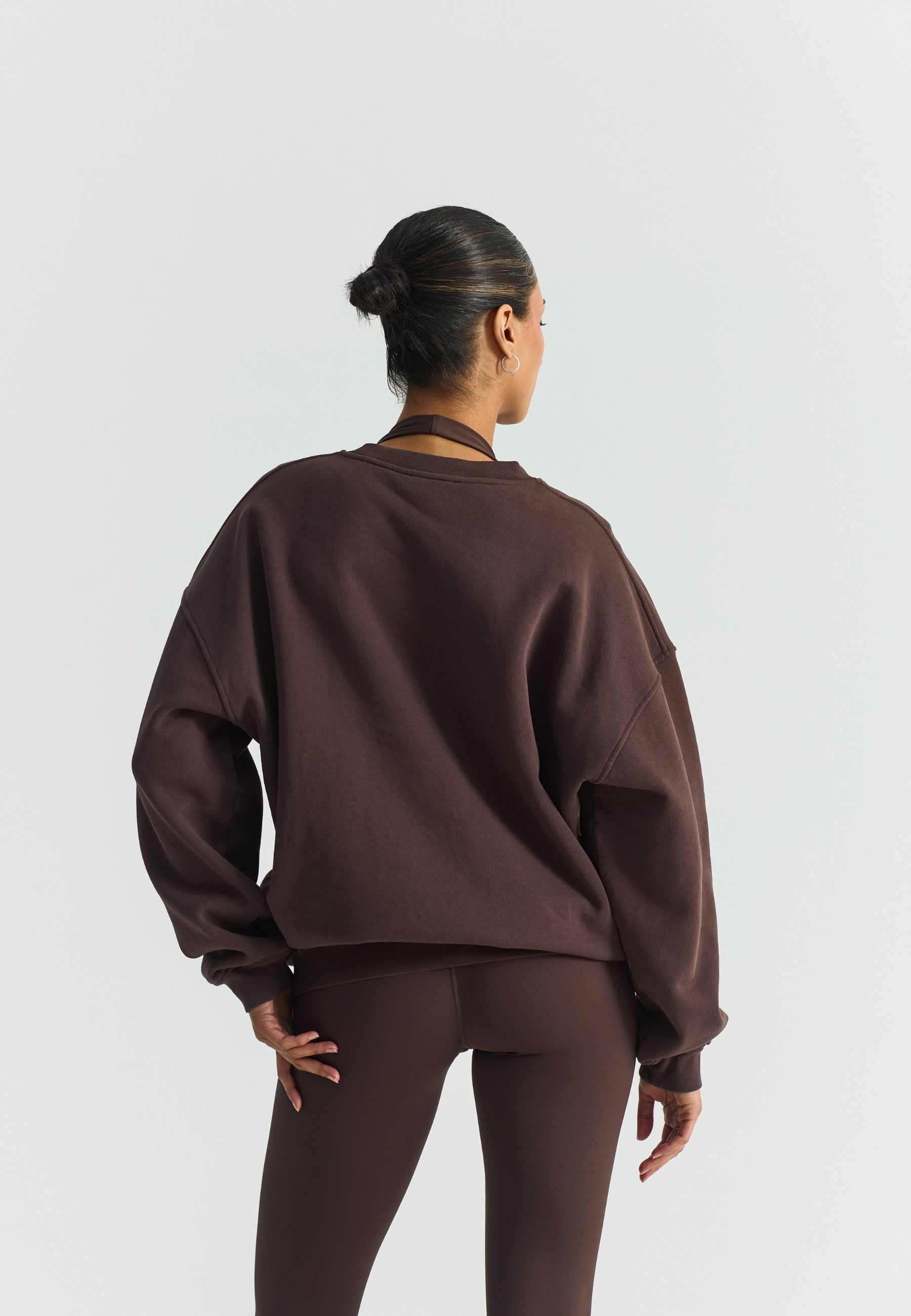 Sisterly Tribe Sweatshirt - Espresso