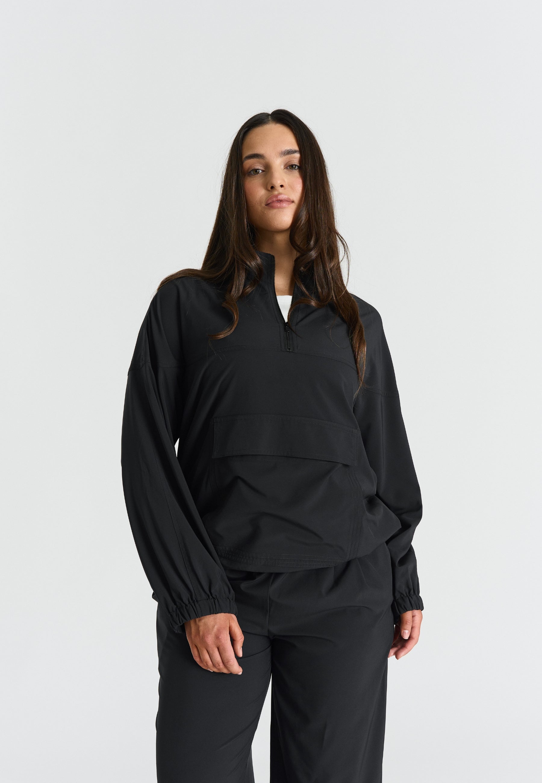Softflow Anorak Black