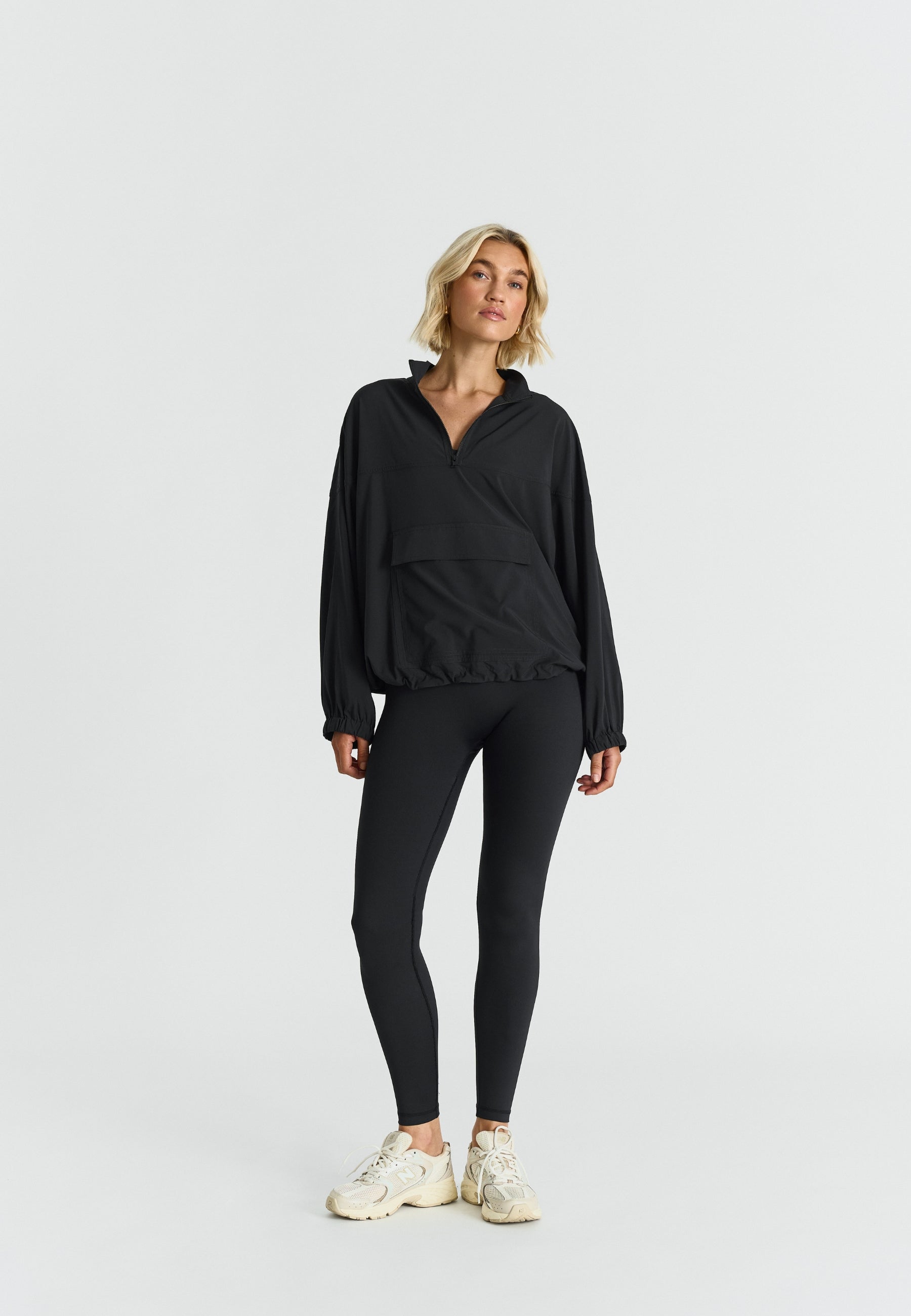 Softflow Anorak Black