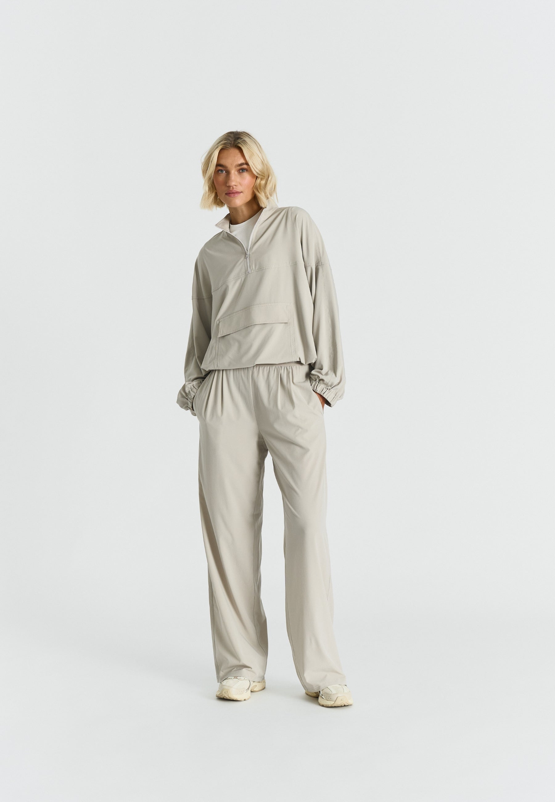 Softflow Anorak Oatmeal