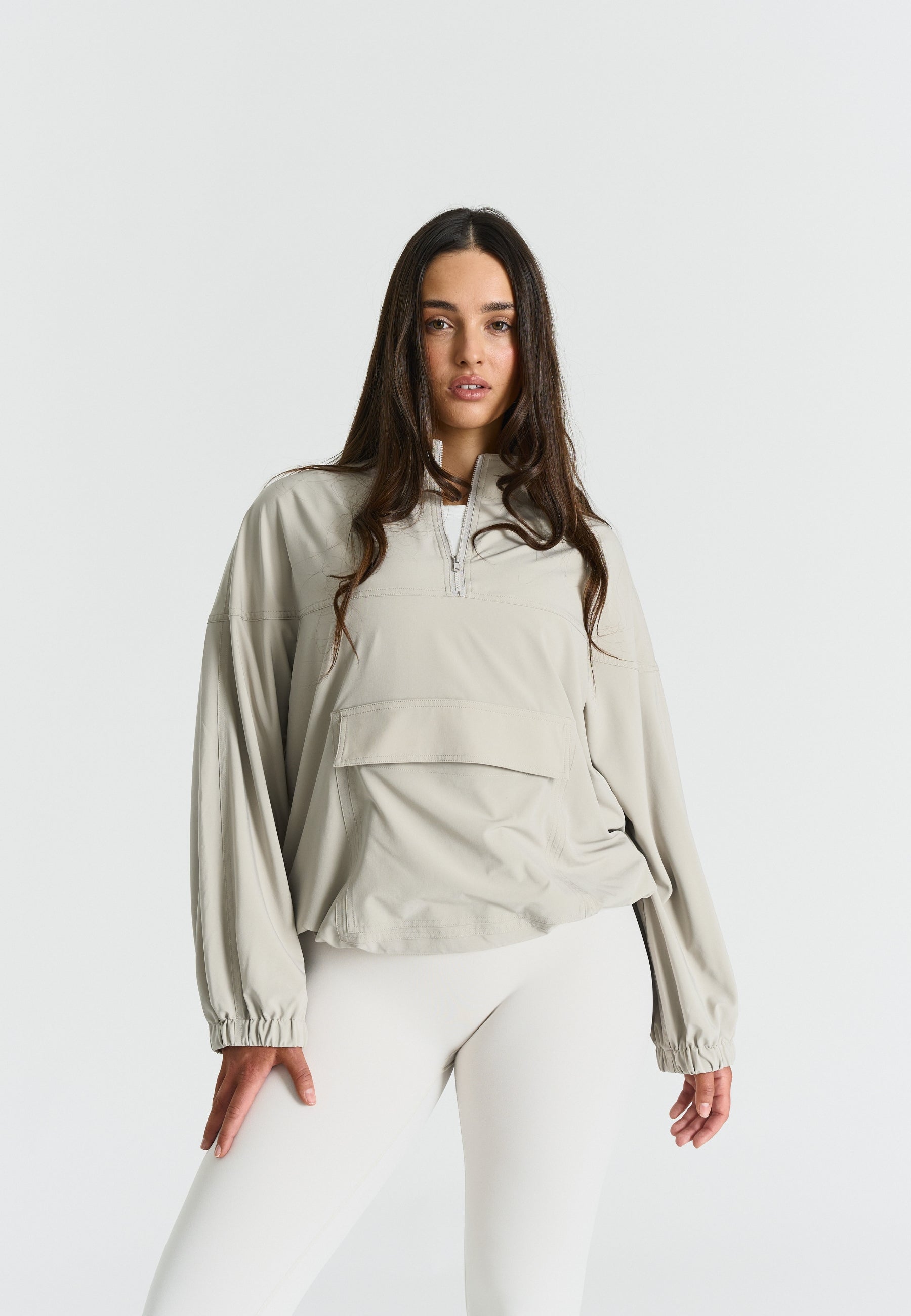 Softflow Anorak Oatmeal