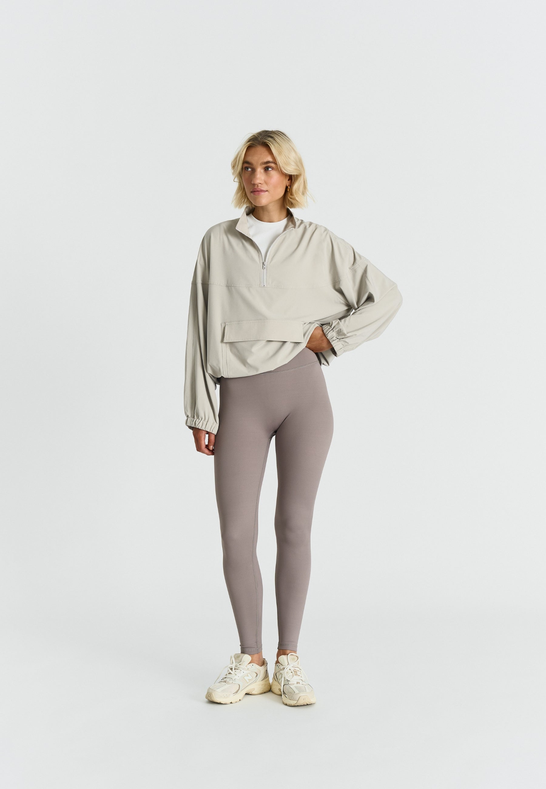 Softflow Anorak Oatmeal