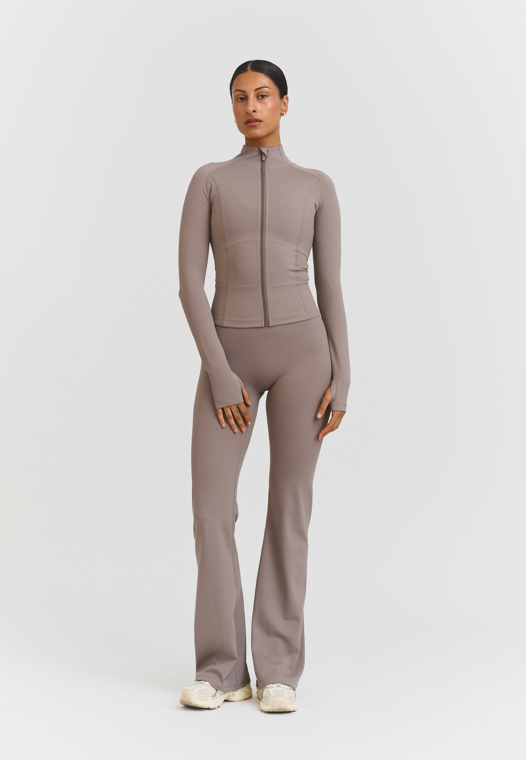 Softsculpt Flared Leggings Clay