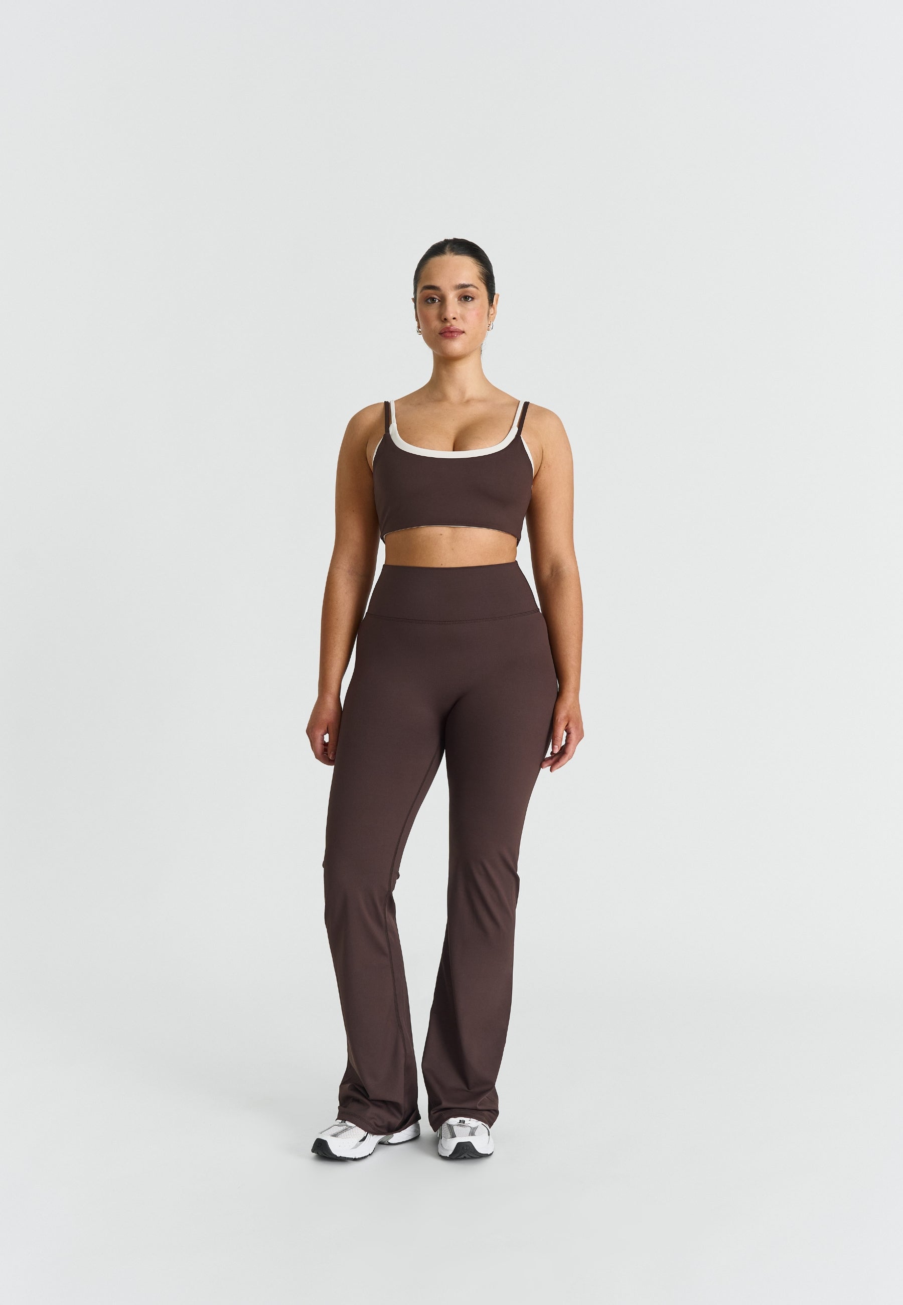 Softsculpt Flared Leggings Espresso