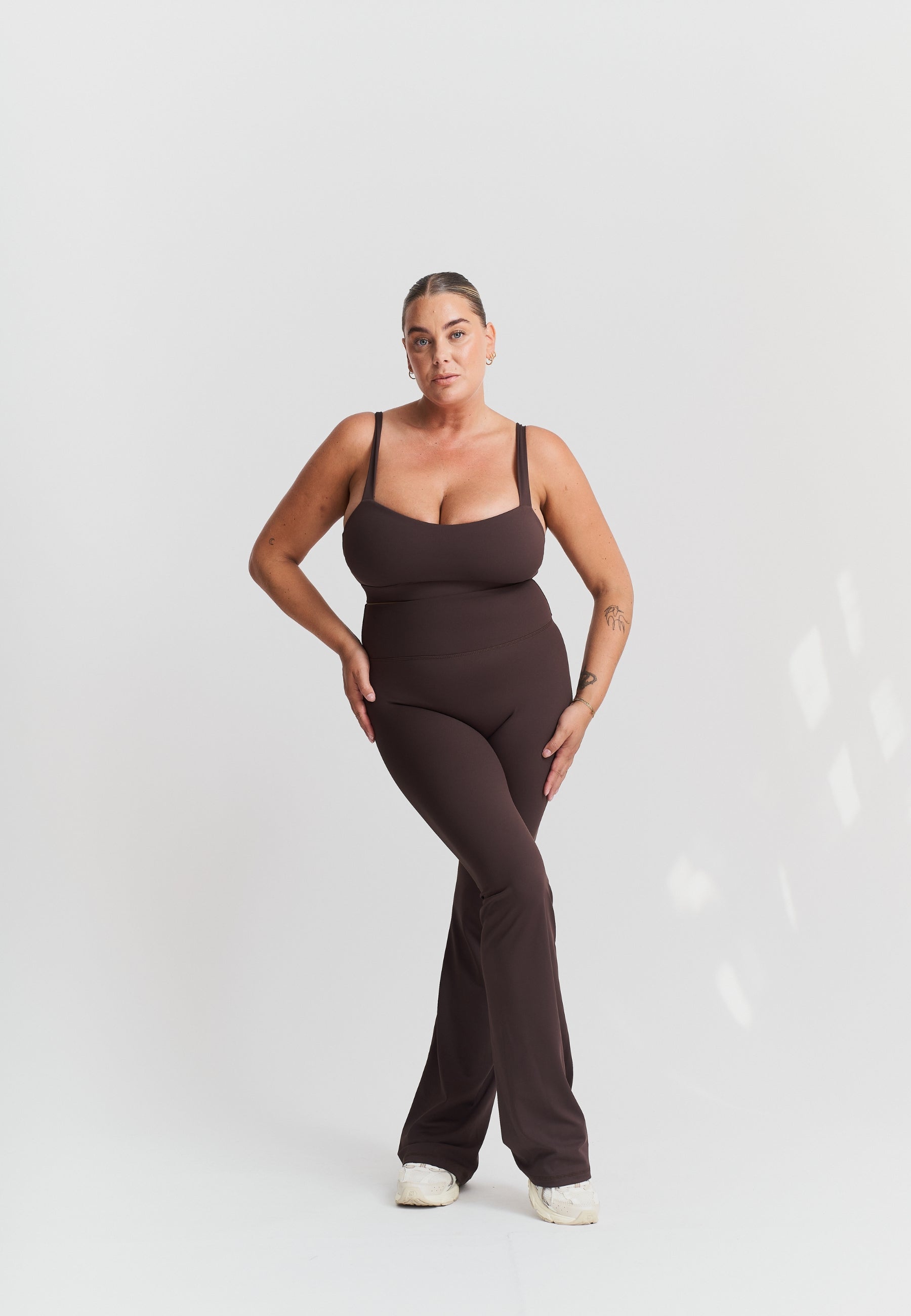 Softsculpt Flared Leggings Espresso