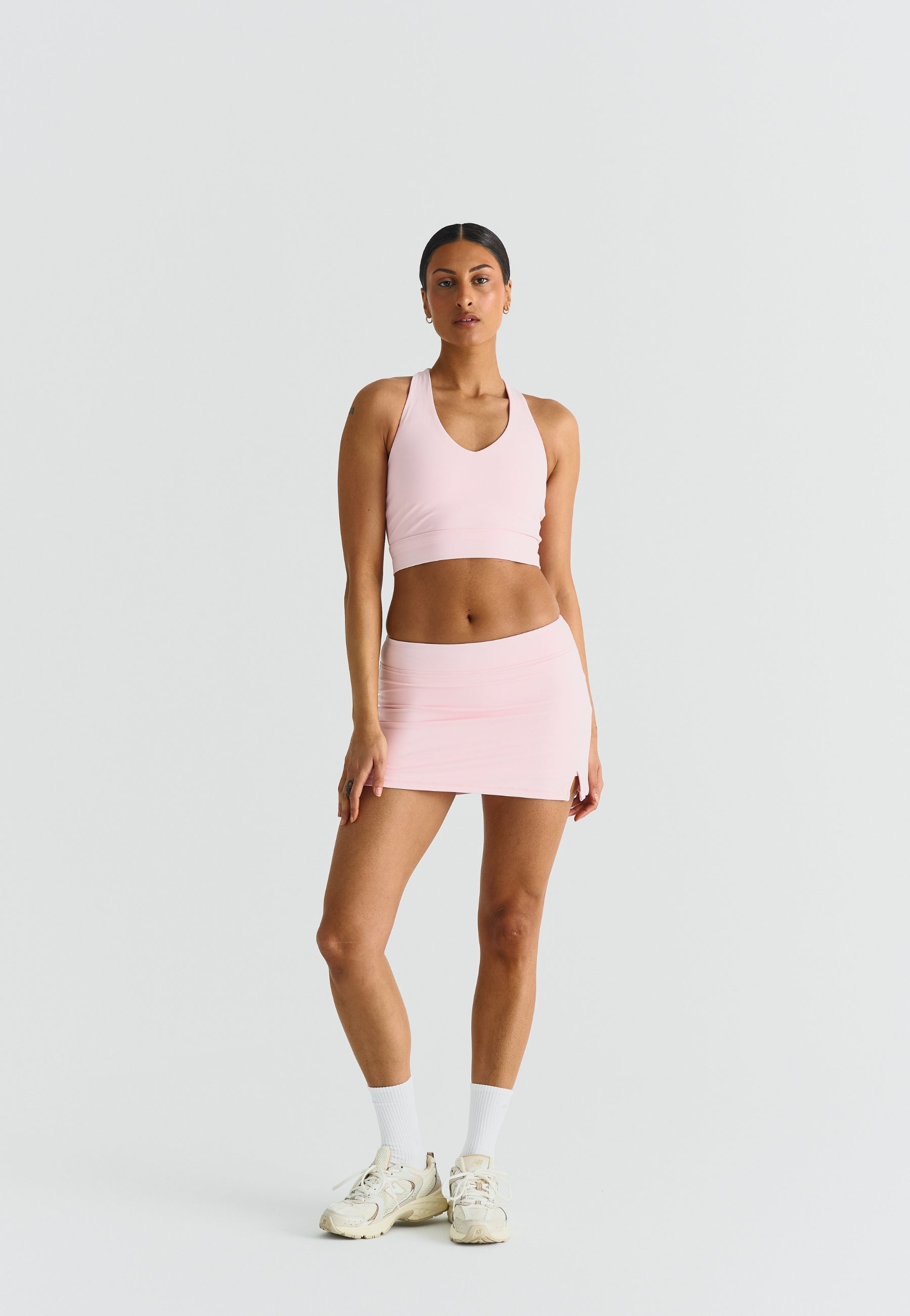 Softsculpt A-Line Mini Skirt - Ballet Slipper