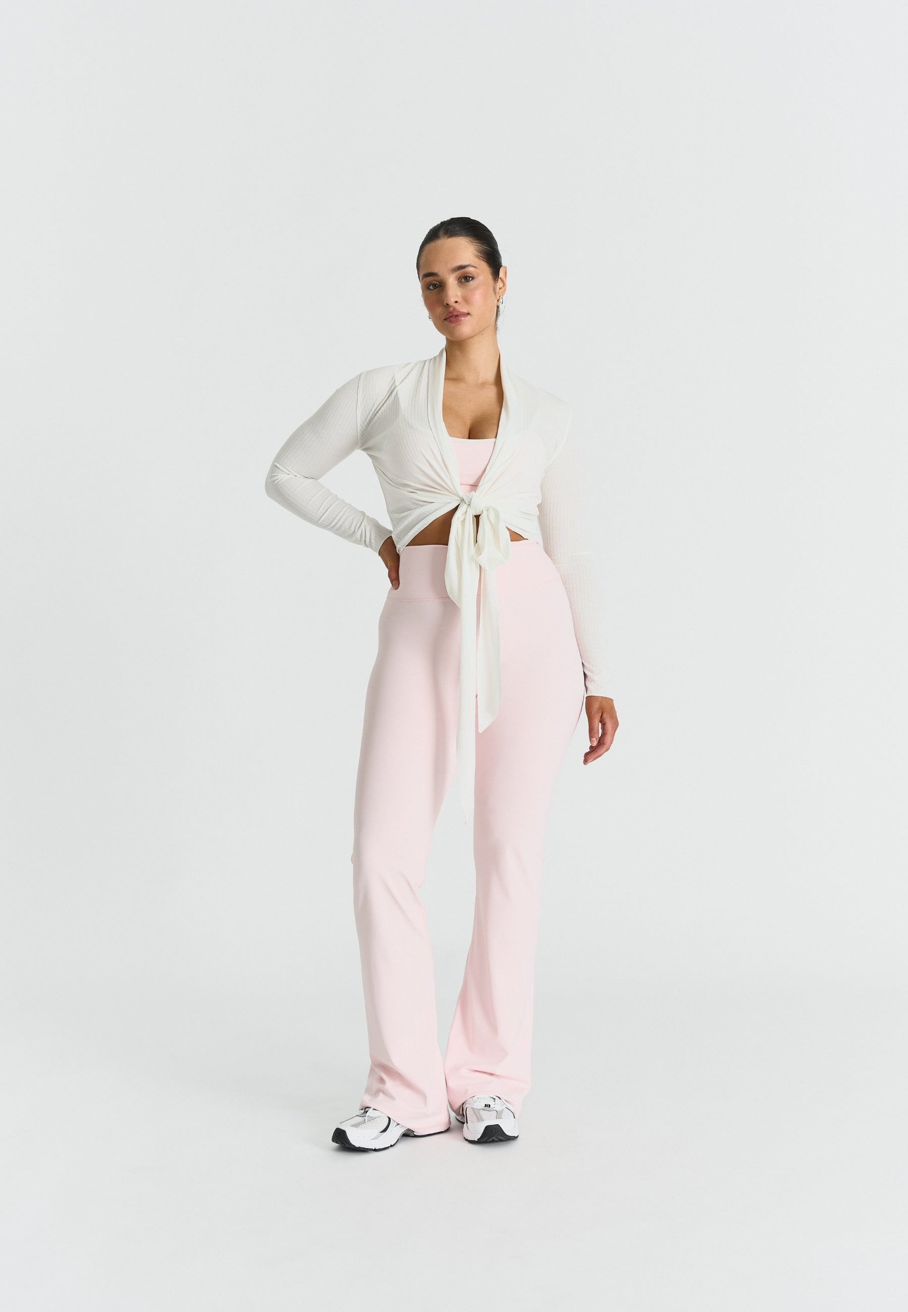 Softsculpt Flared Leggings - Ballet Slipper