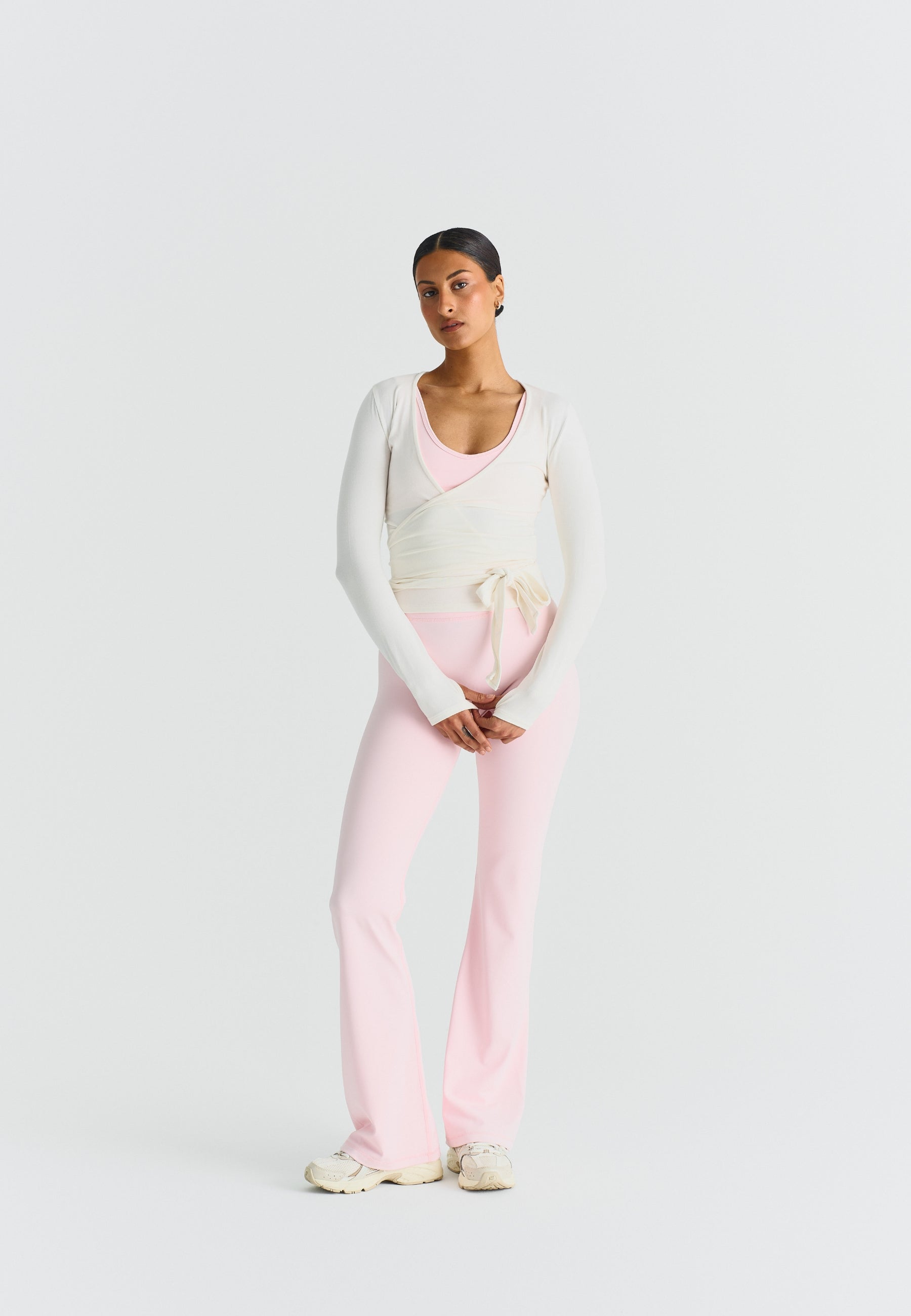 Softsculpt Flared Leggings - Ballet Slipper
