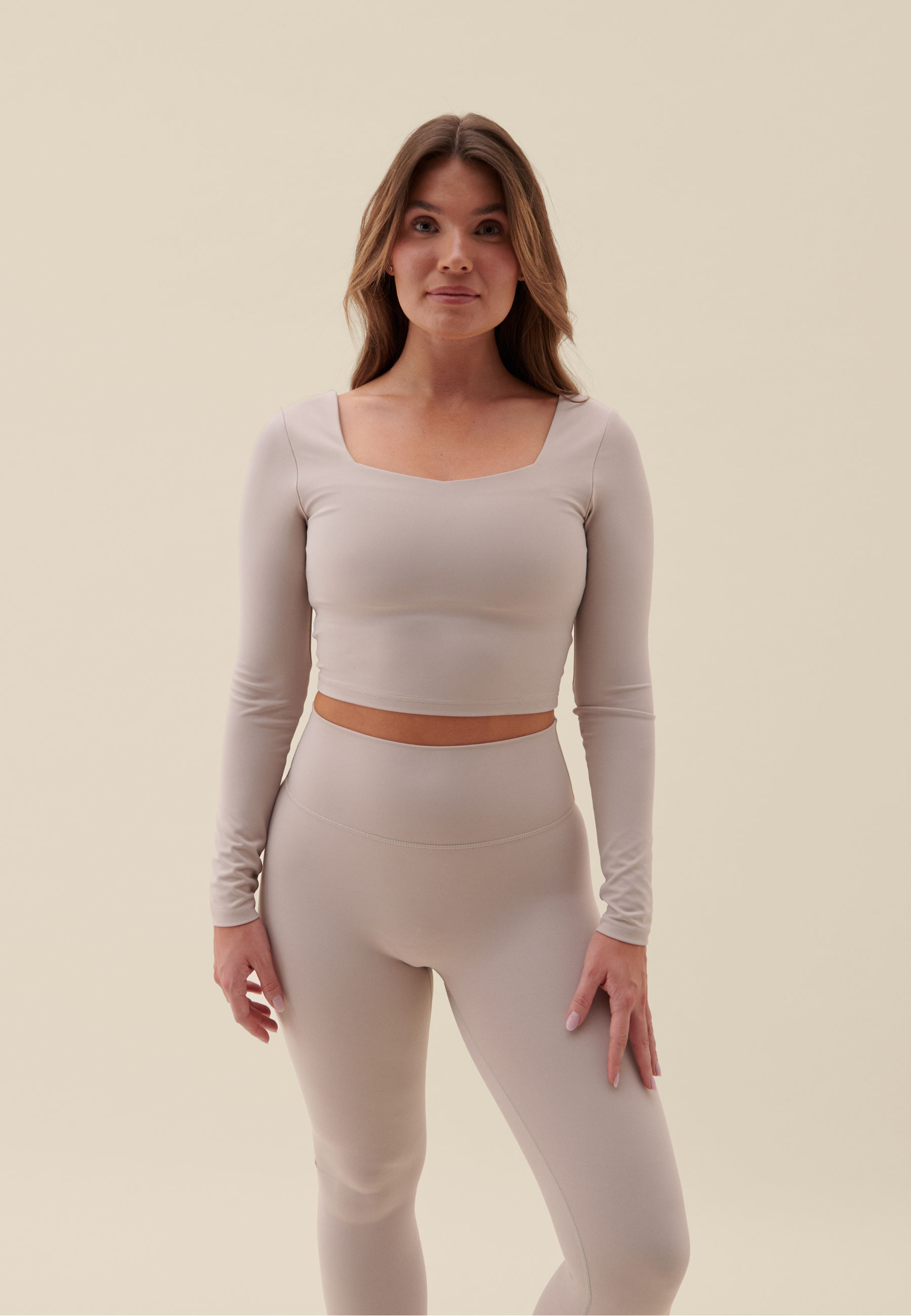 Softsculpt Sweetheart Crop Top - Dove