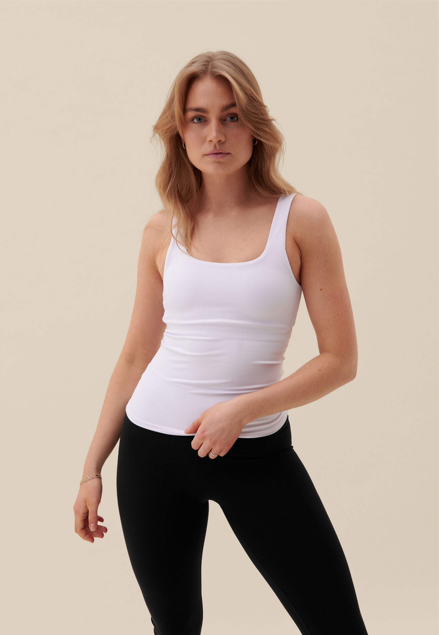 Softsculpt Tank Top - White