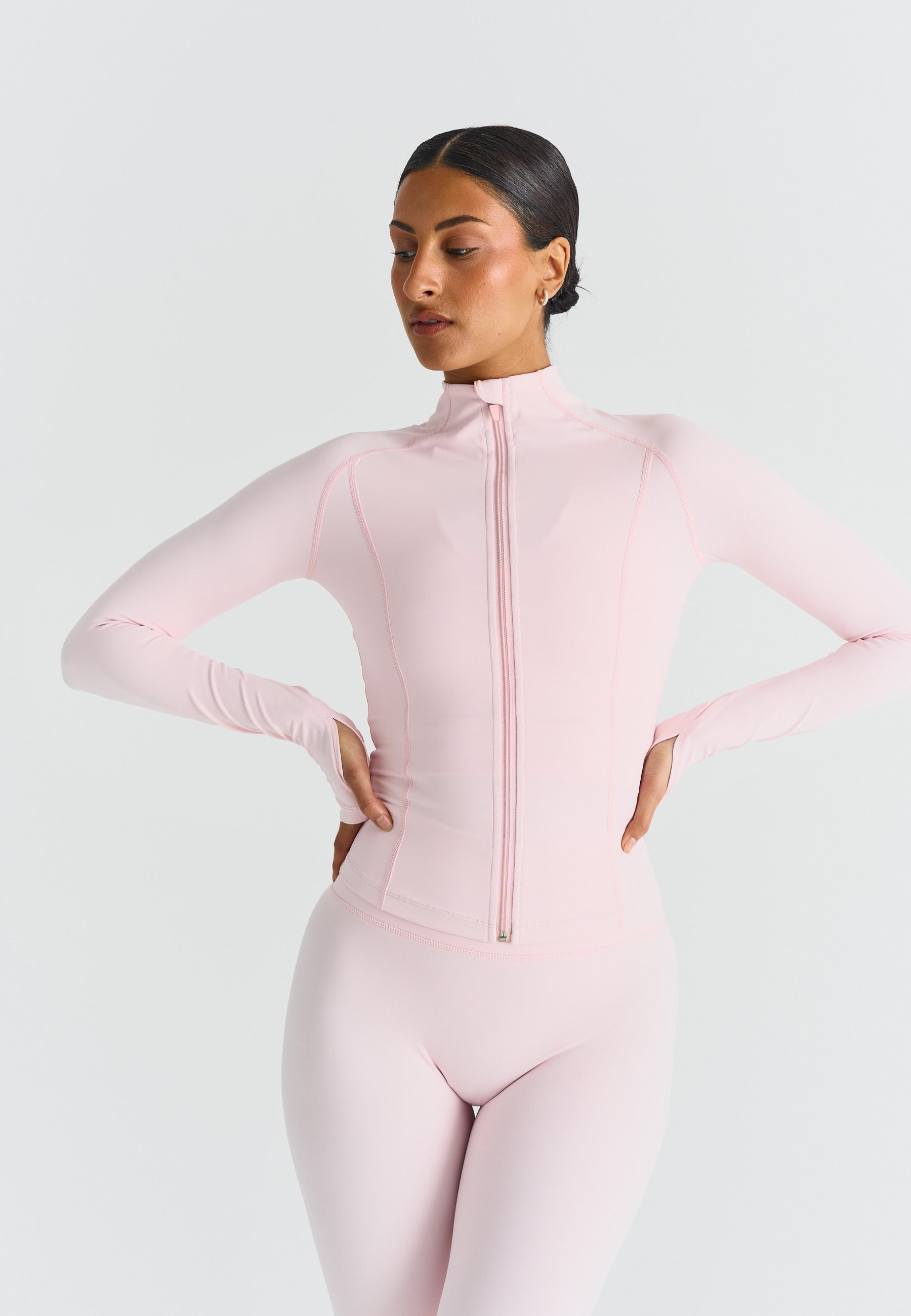 Softsculpt Zip Jacket - Ballet Slipper