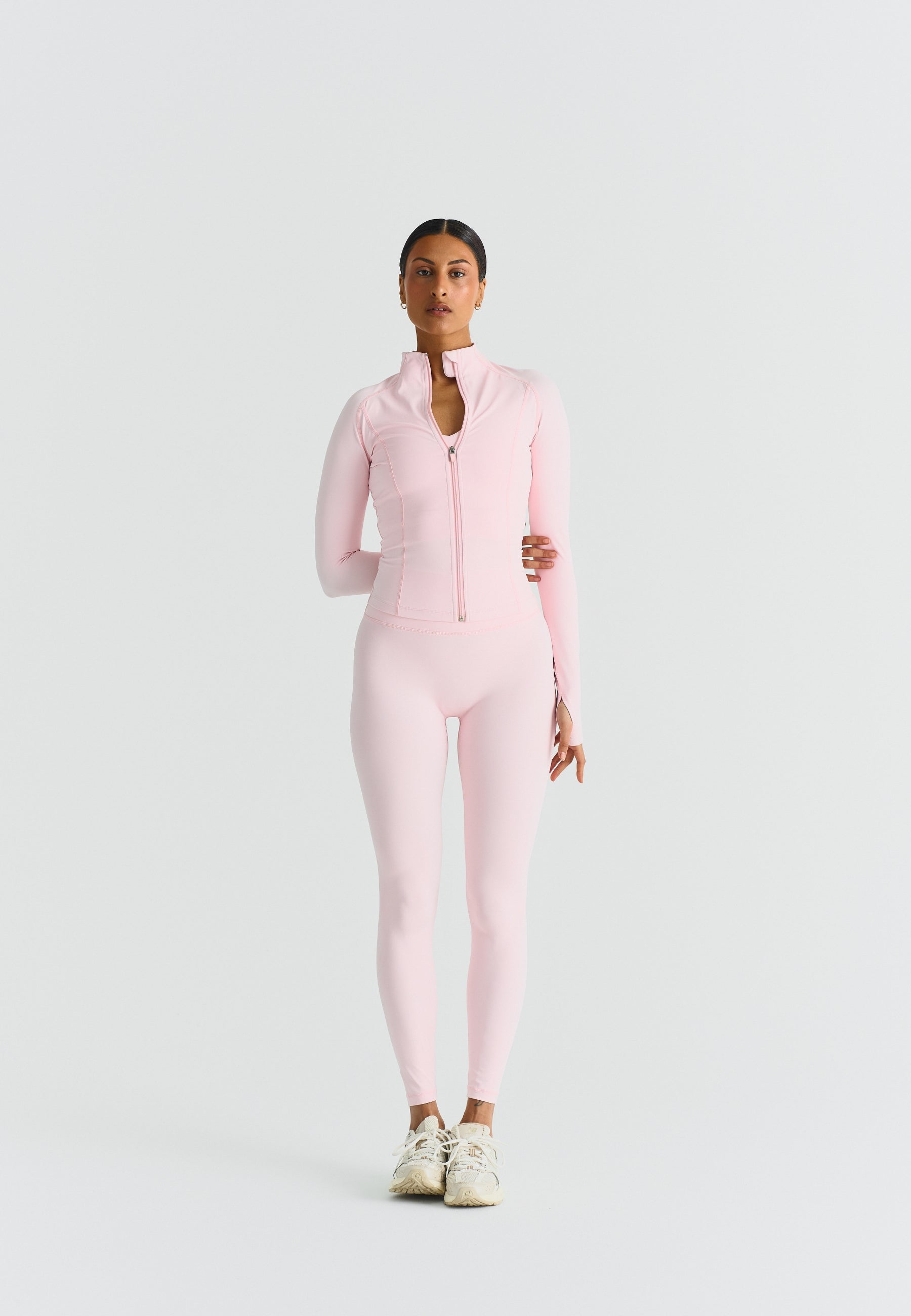 Softsculpt Zip Jacket - Ballet Slipper