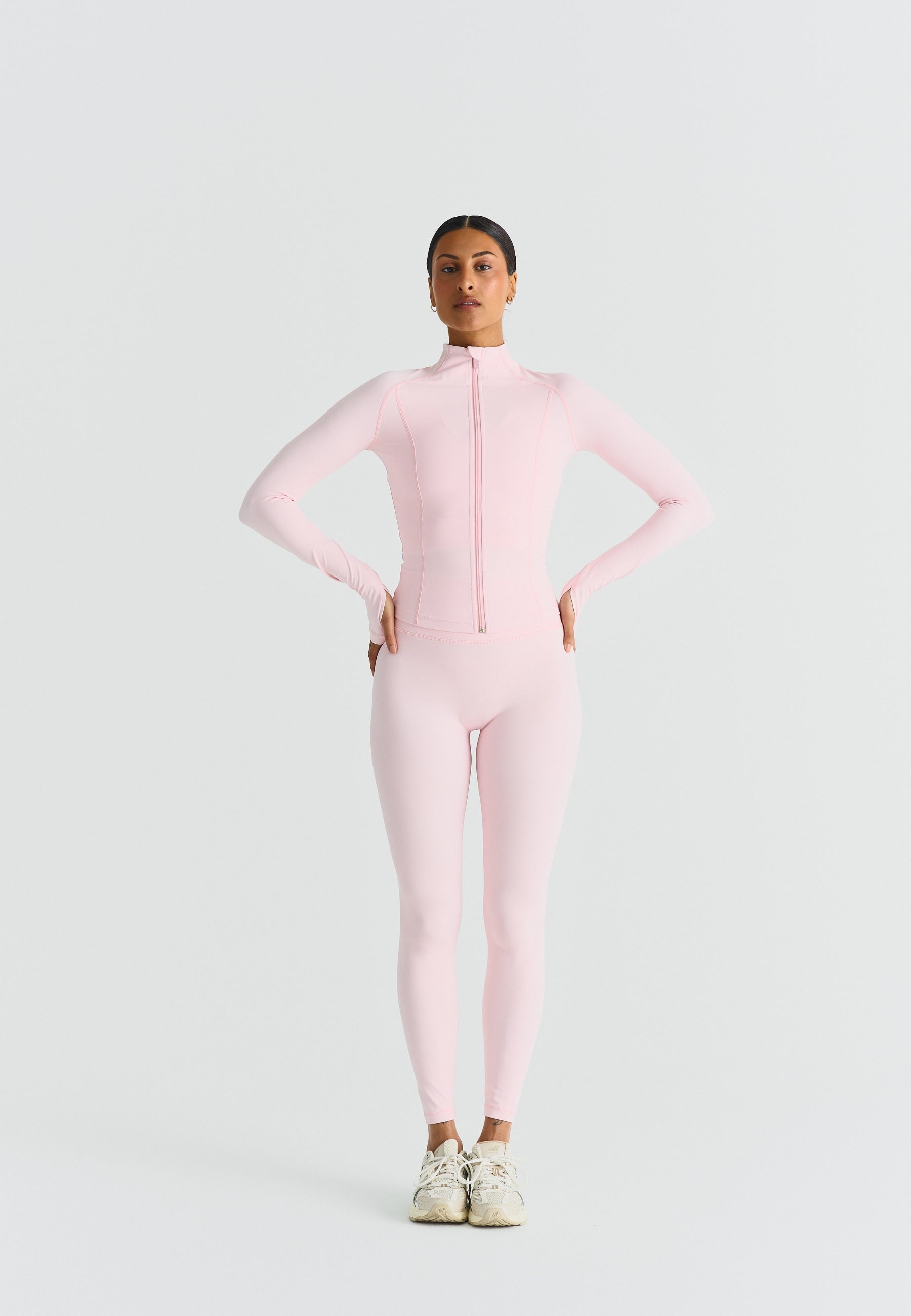 Softsculpt Zip Jacket - Ballet Slipper