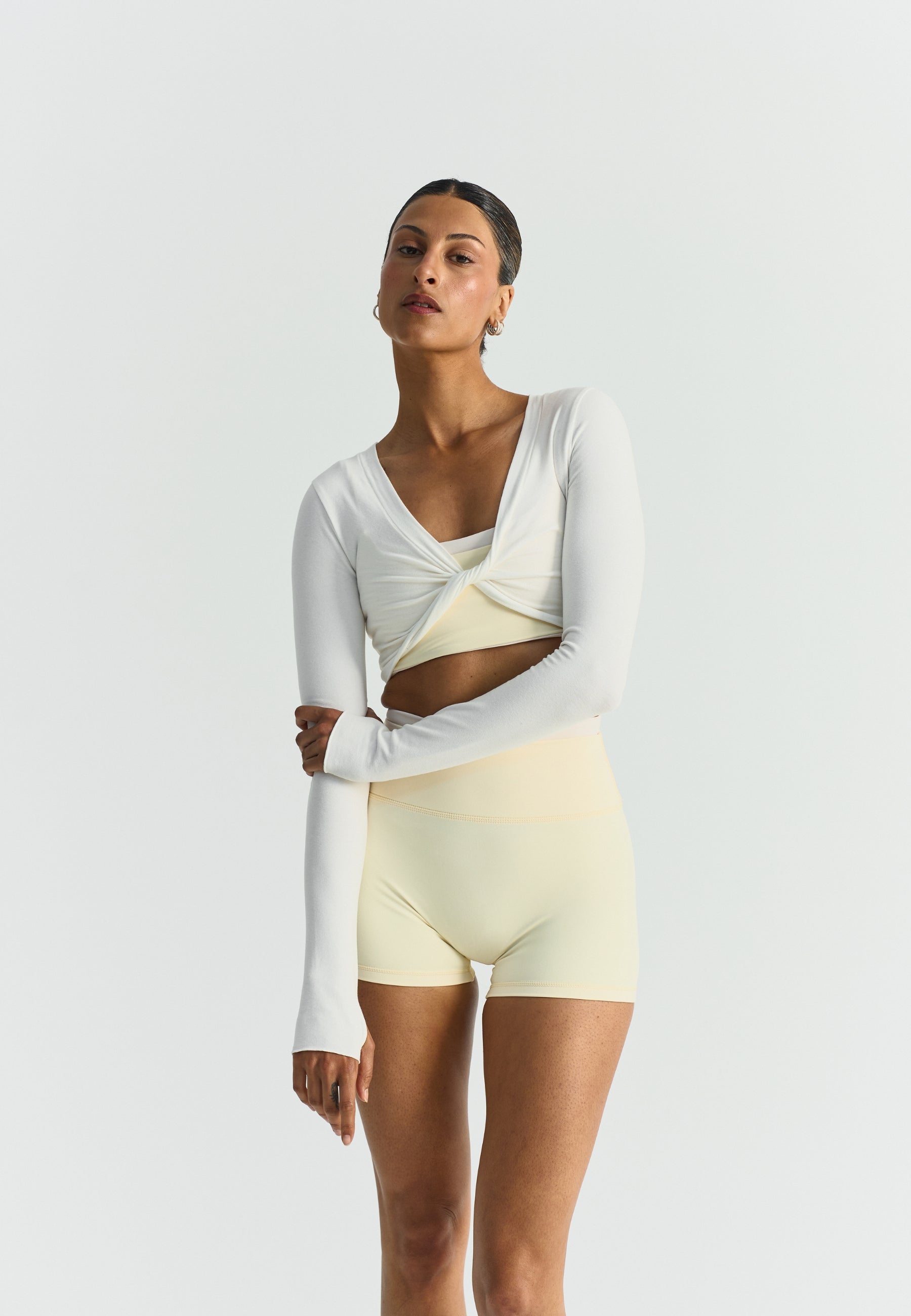 Softsculpt Double Layer Shorts Lemonade