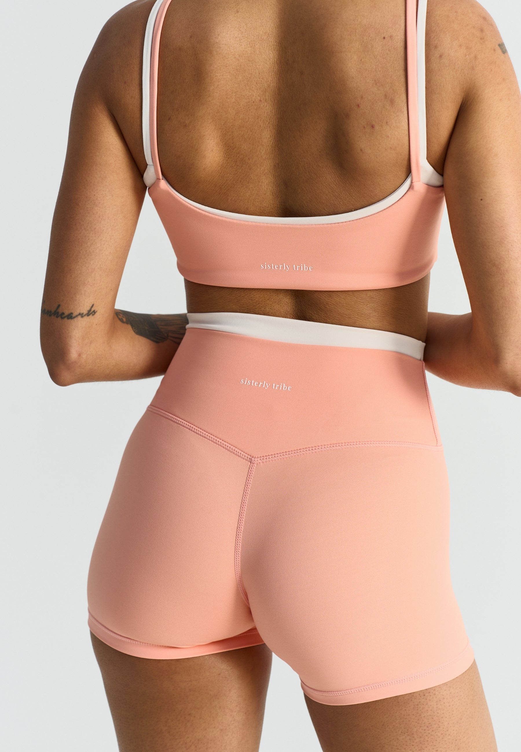 Softsculpt Double Layer Shorts Peach
