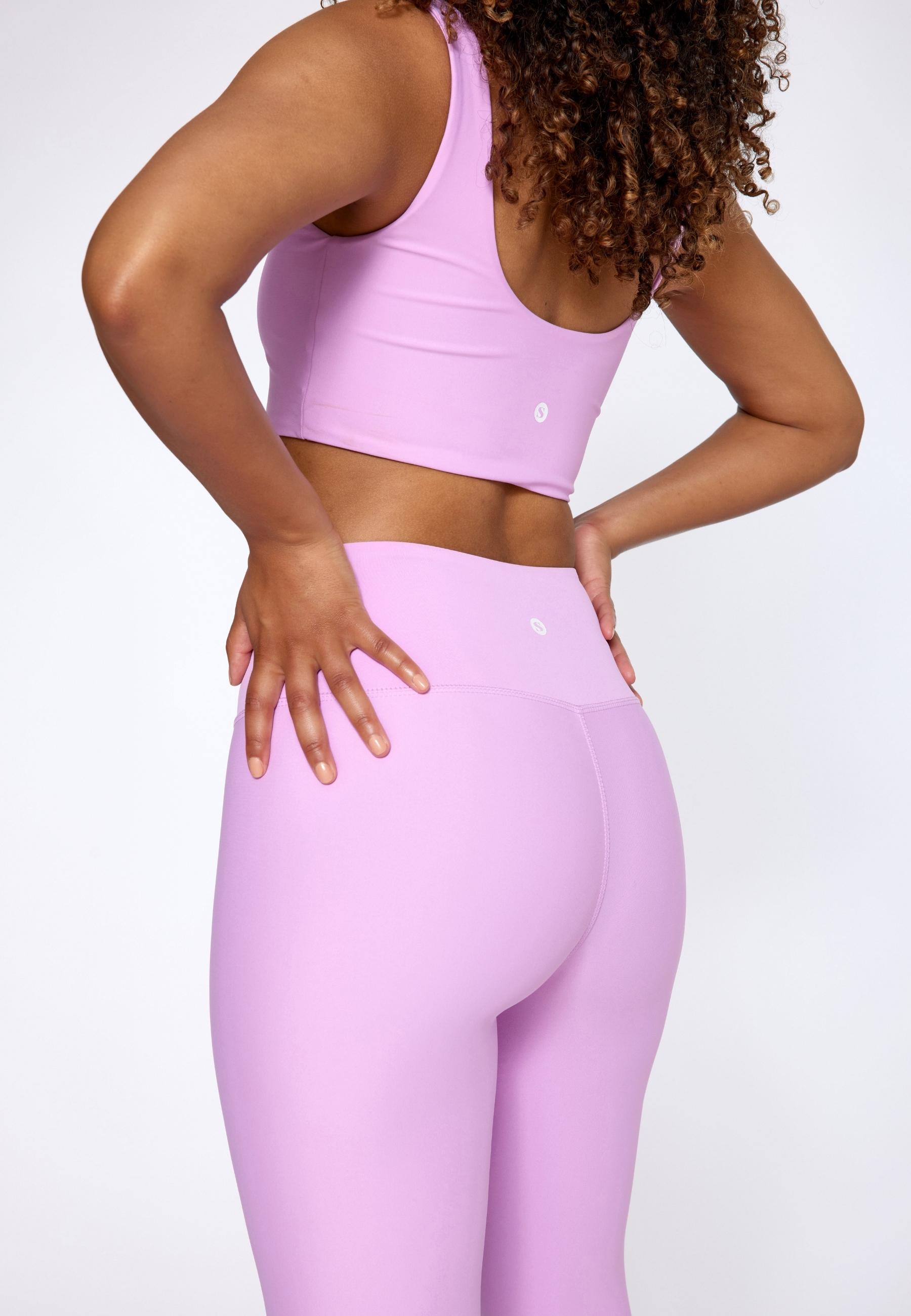 Sisterly Tribe - Midi Scoop Bra Orchid. Light to medium support, Feminine and minimalistic design, Buttery Soft & light, matte fabric.