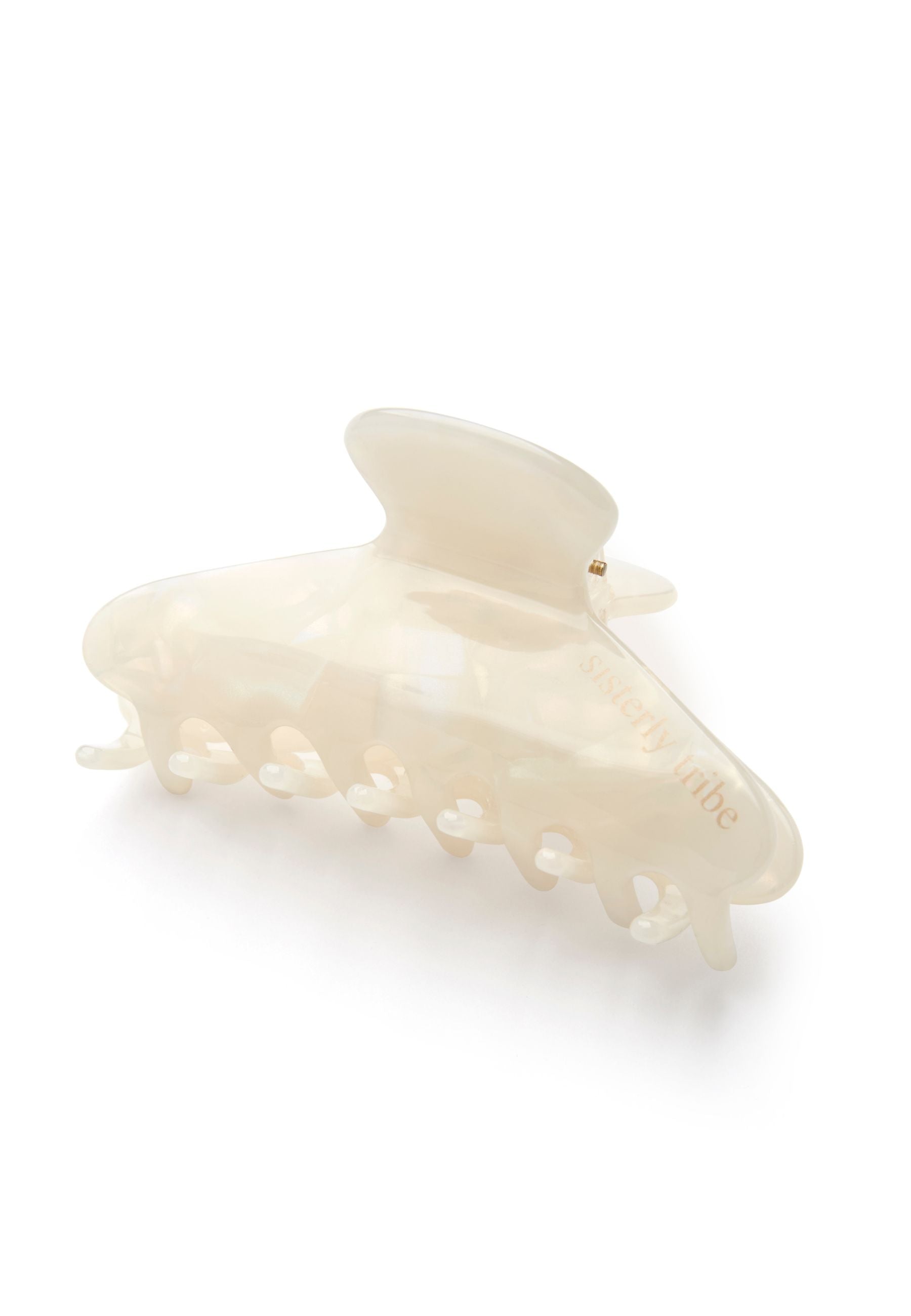 Sisterly Tribe Hair Claw - Pearl
