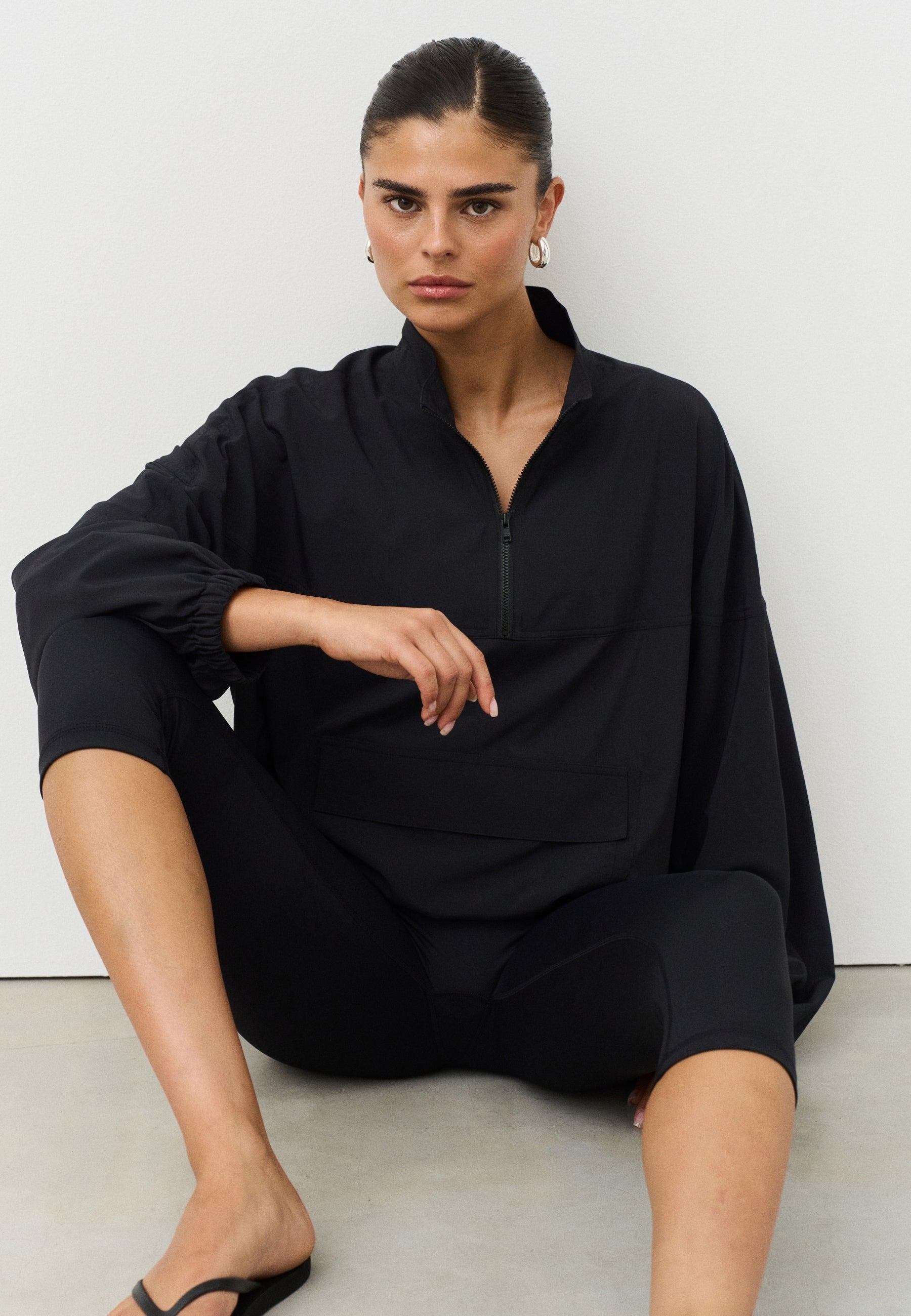 Softflow Anorak - Black
