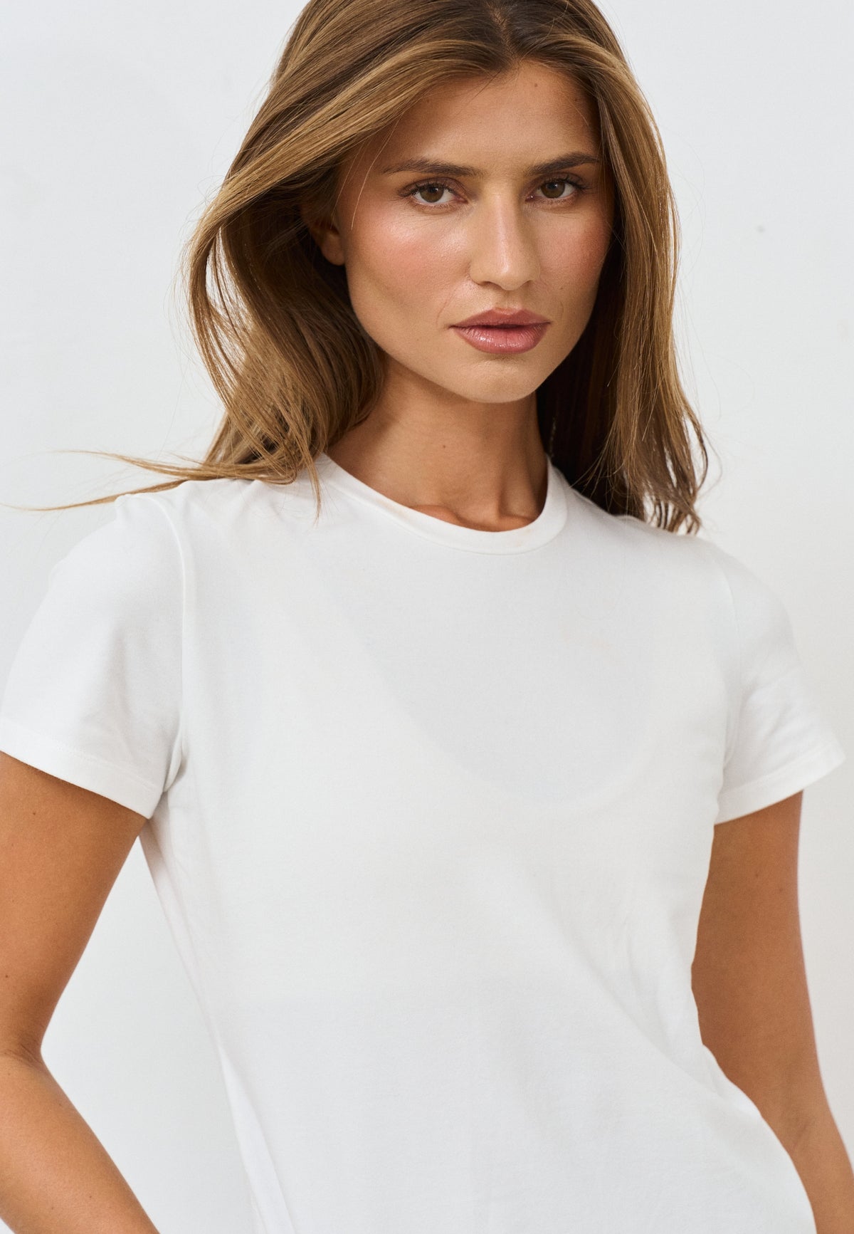 Soft Cotton Tee - Off White