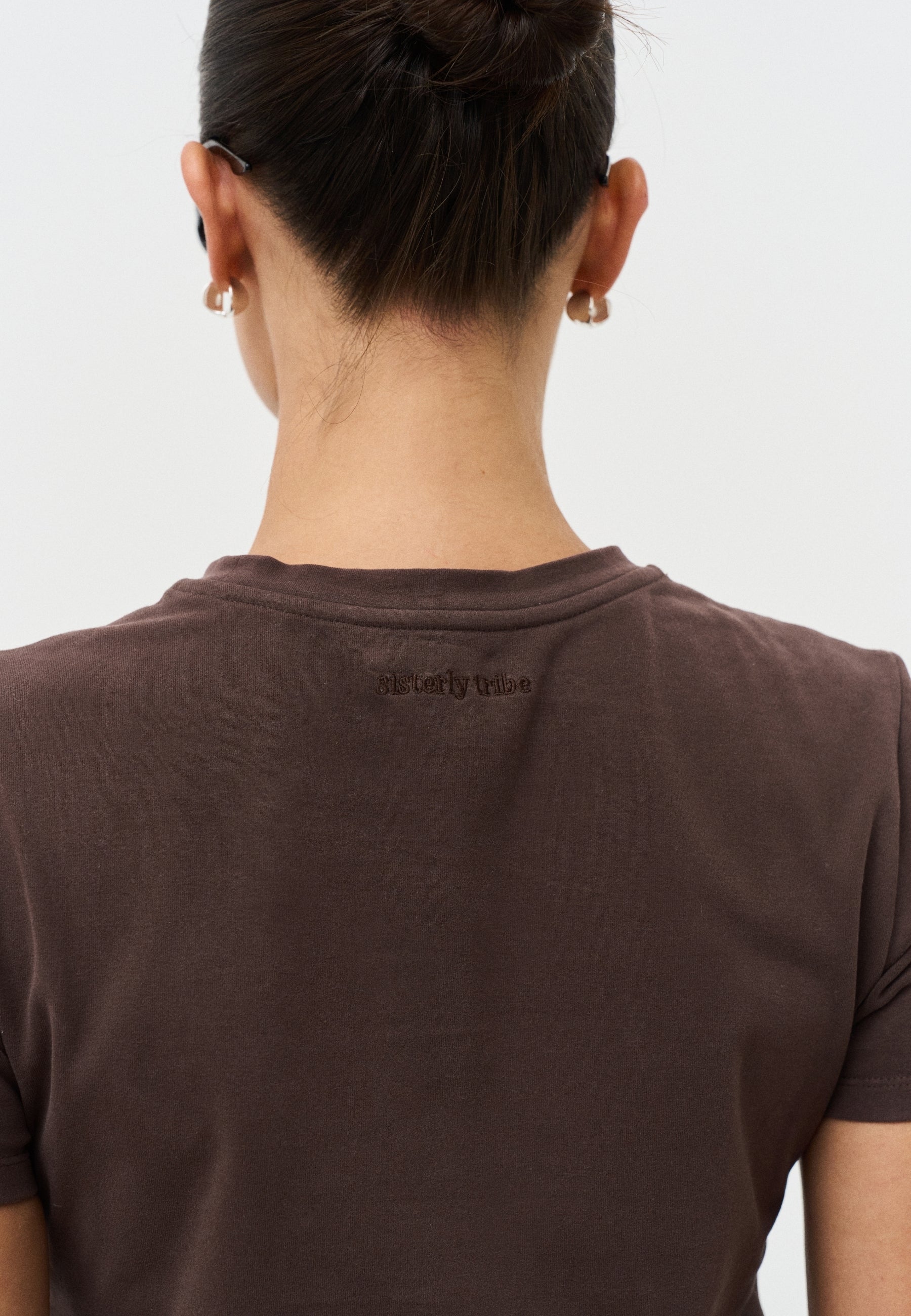 Soft Cotton Tee - Espresso