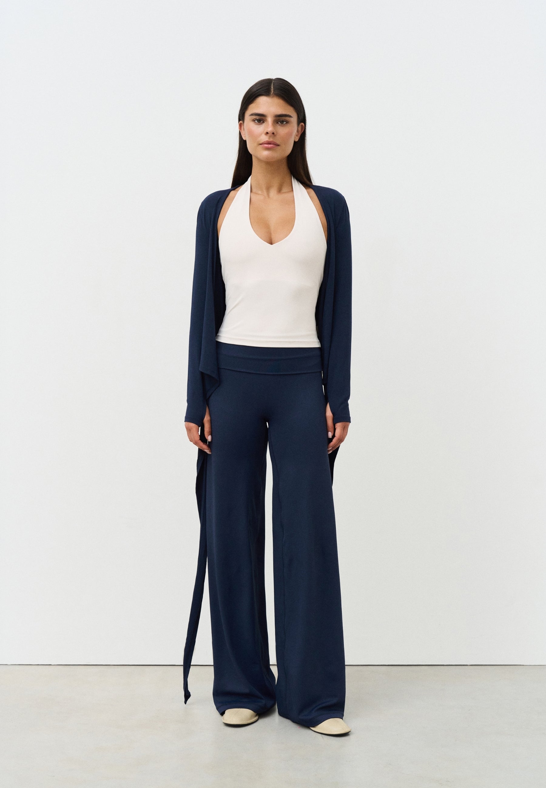 Softsculpt Halter Neck Top - Marshmallow