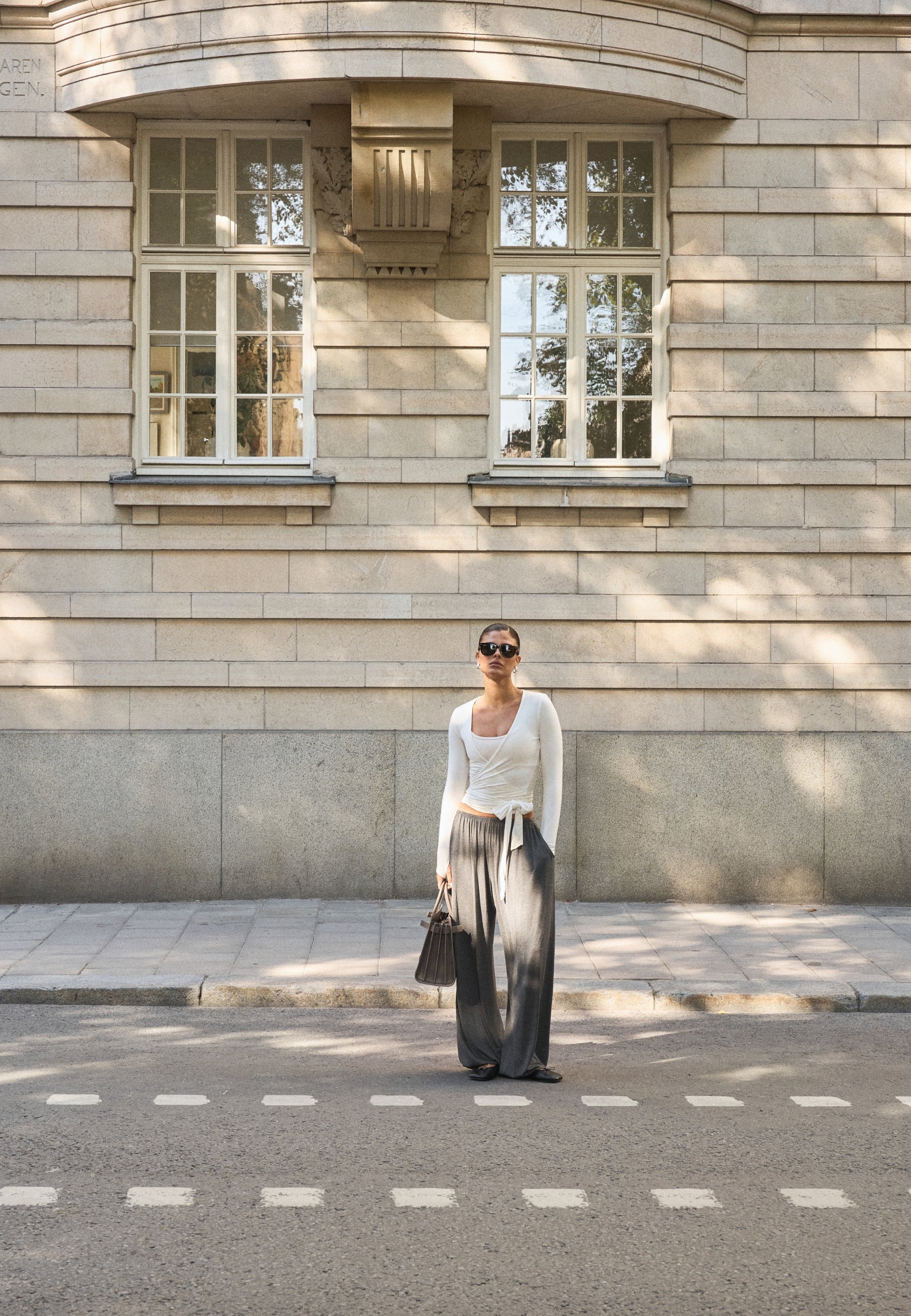 Balloon Pants - Dark Grey Marl