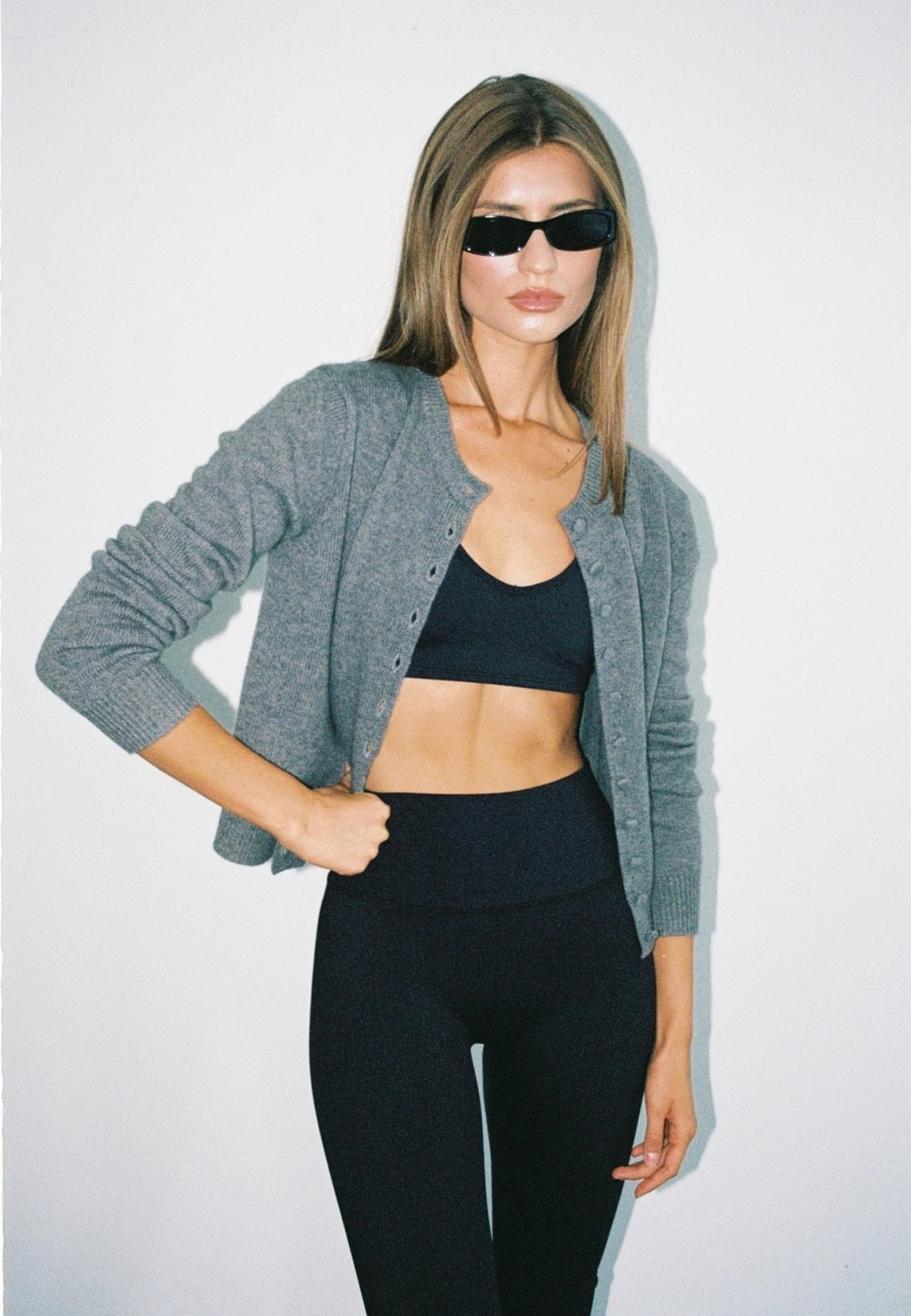 Cashmere Cardigan - Truffle