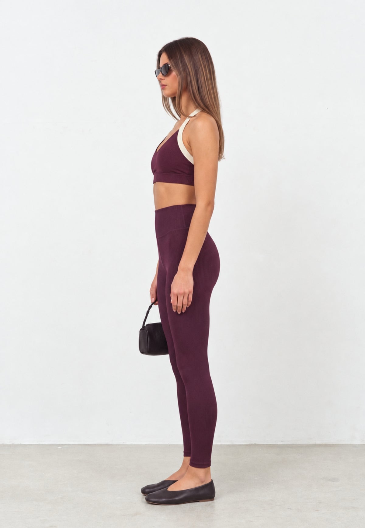 Softsculpt Leggings - Black Cherry