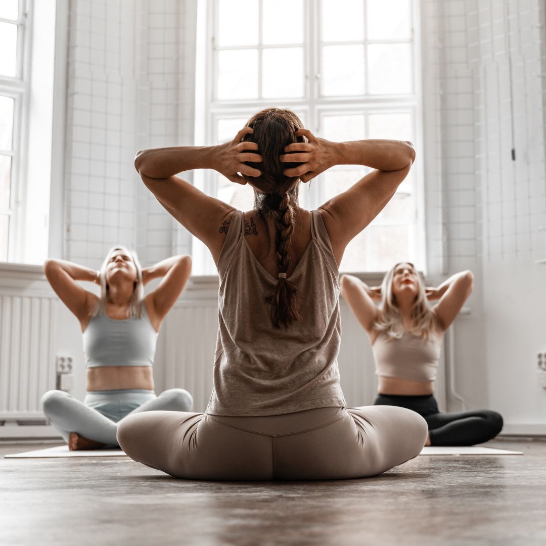 Sisterly Tribe Yoga session