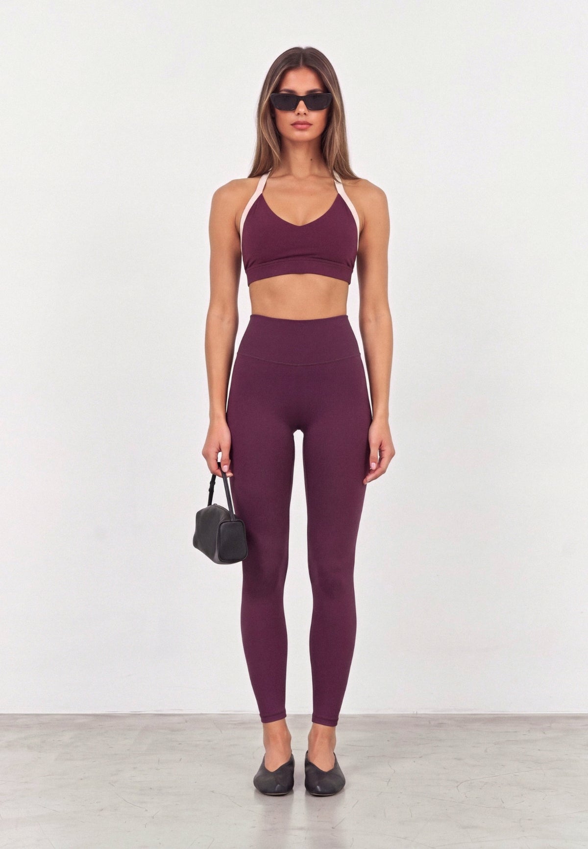 Softsculpt Leggings - Black Cherry