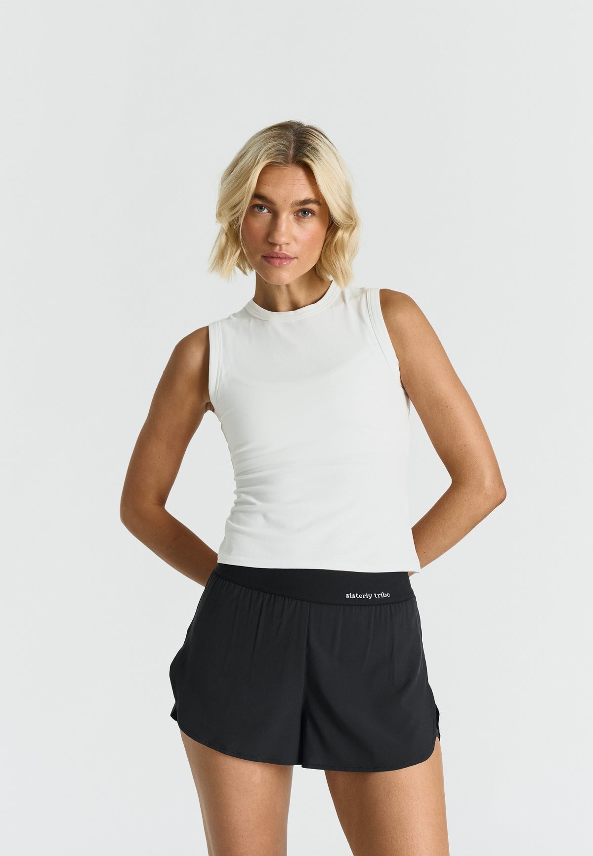 Soft Cotton Tank Top - Off White