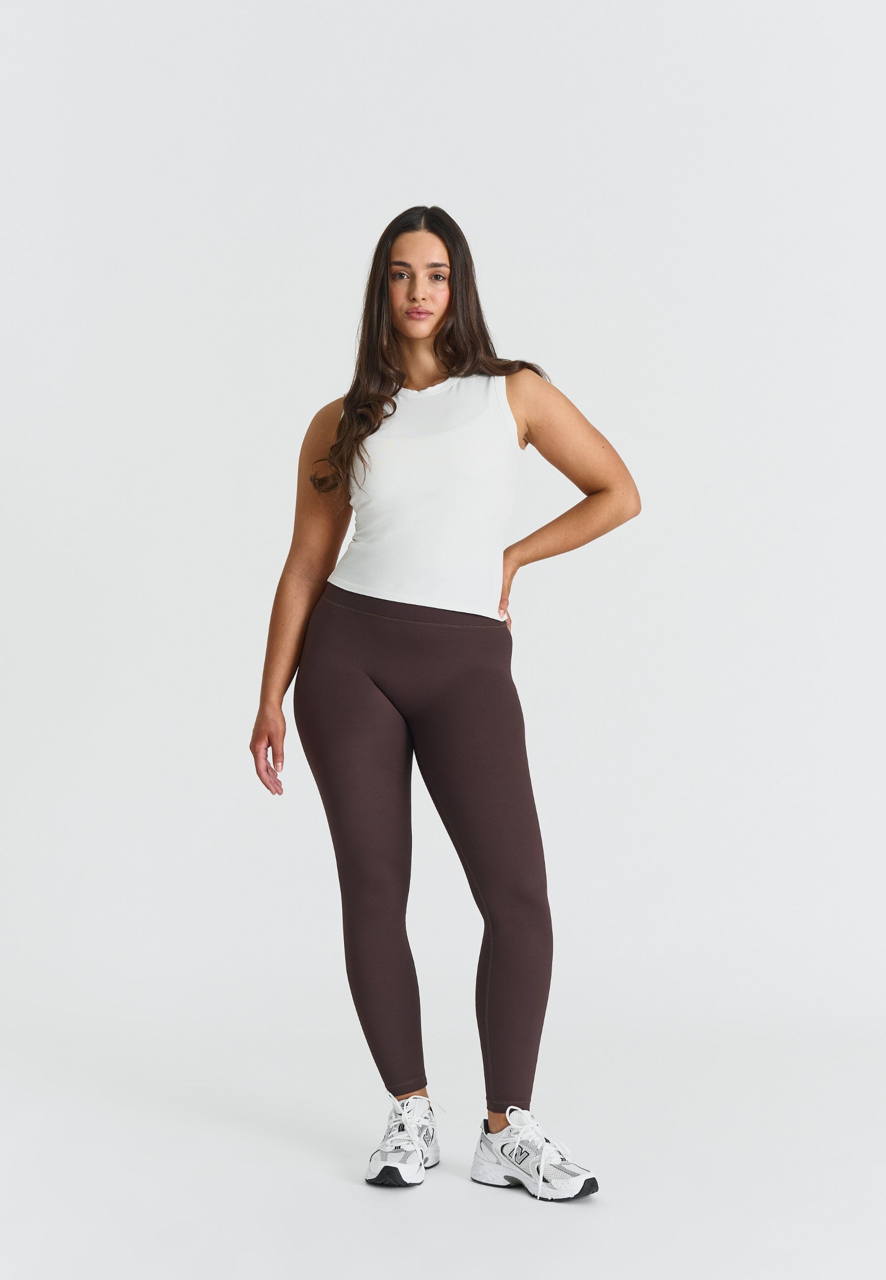 Cosy Soft Cotton Tank Top Off White