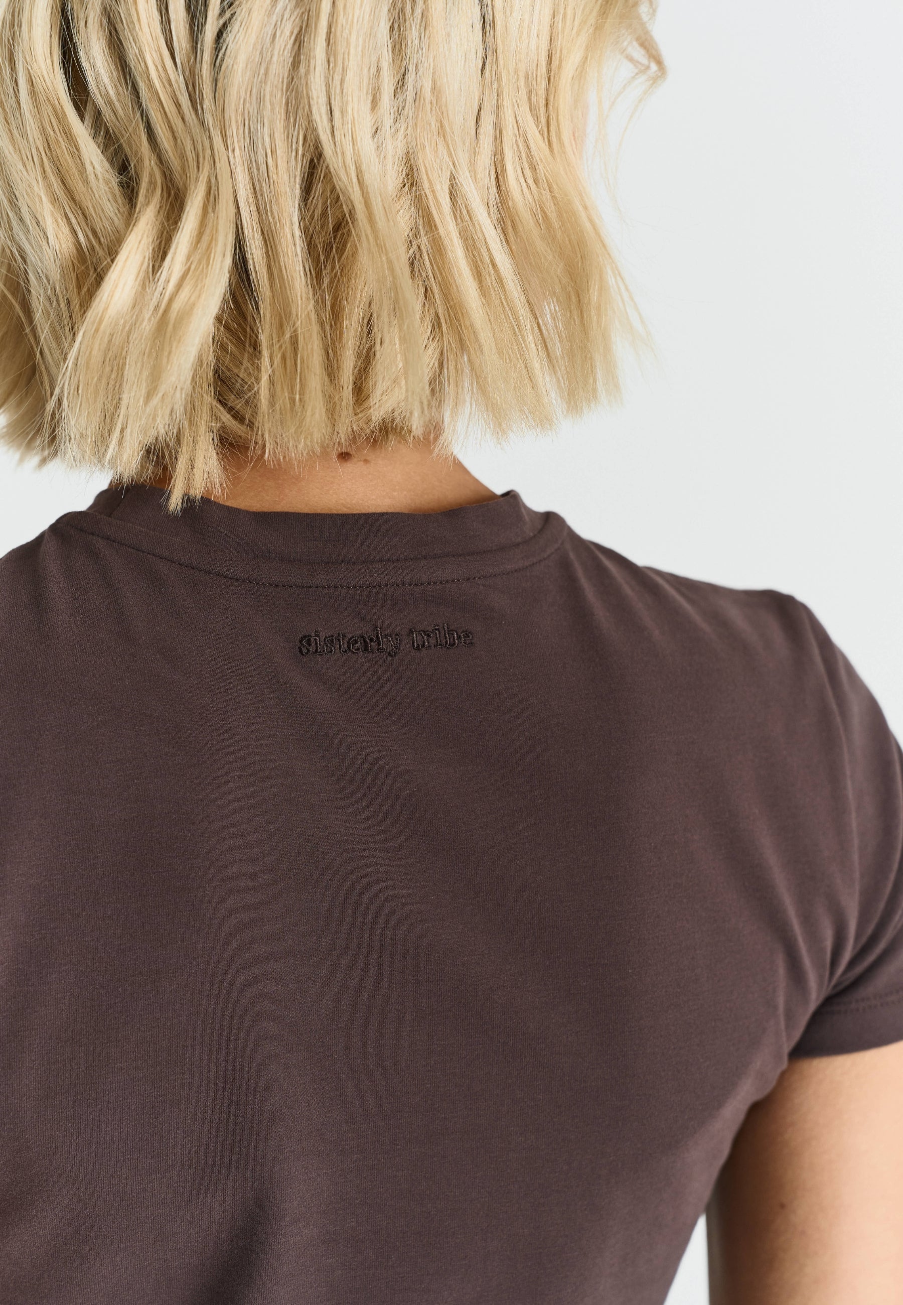Cosy Soft Cottonn Tee Espresso