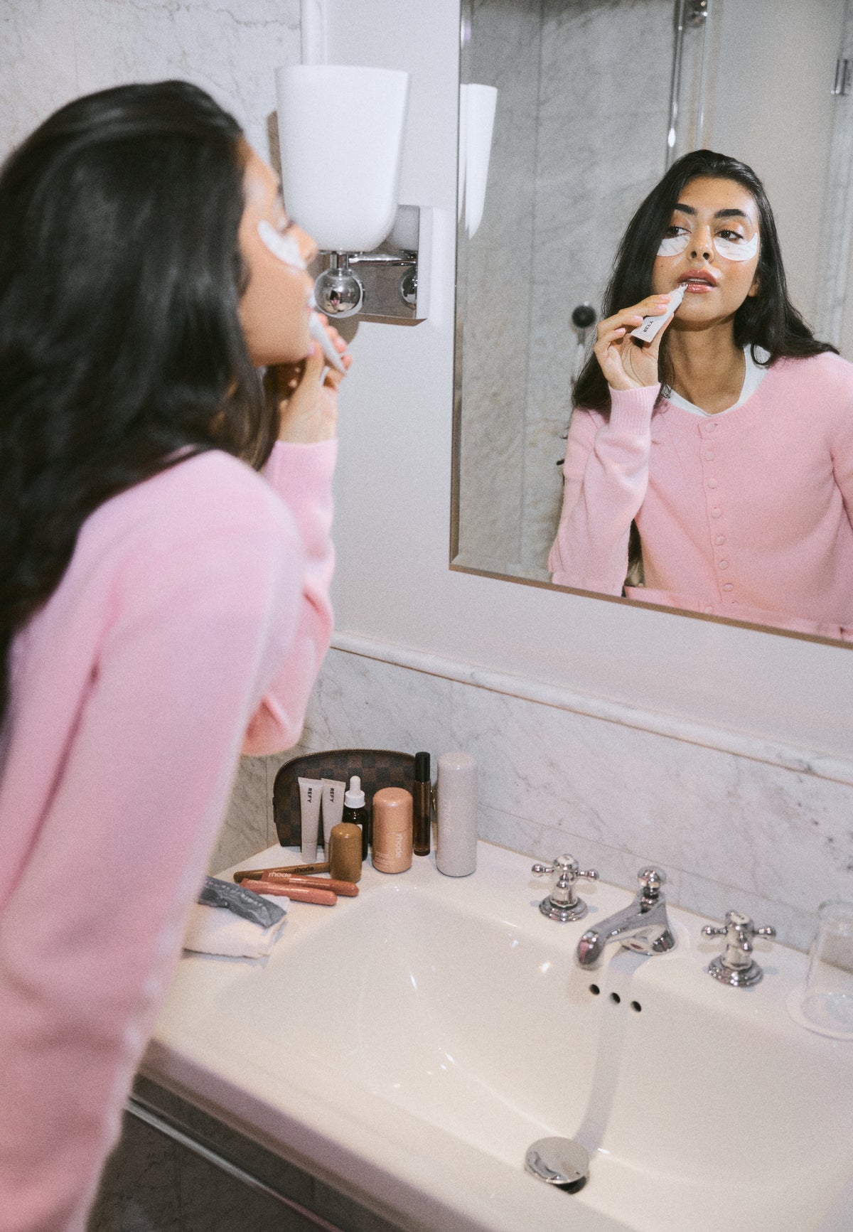 Cashmere Cardigan - Soft Pink