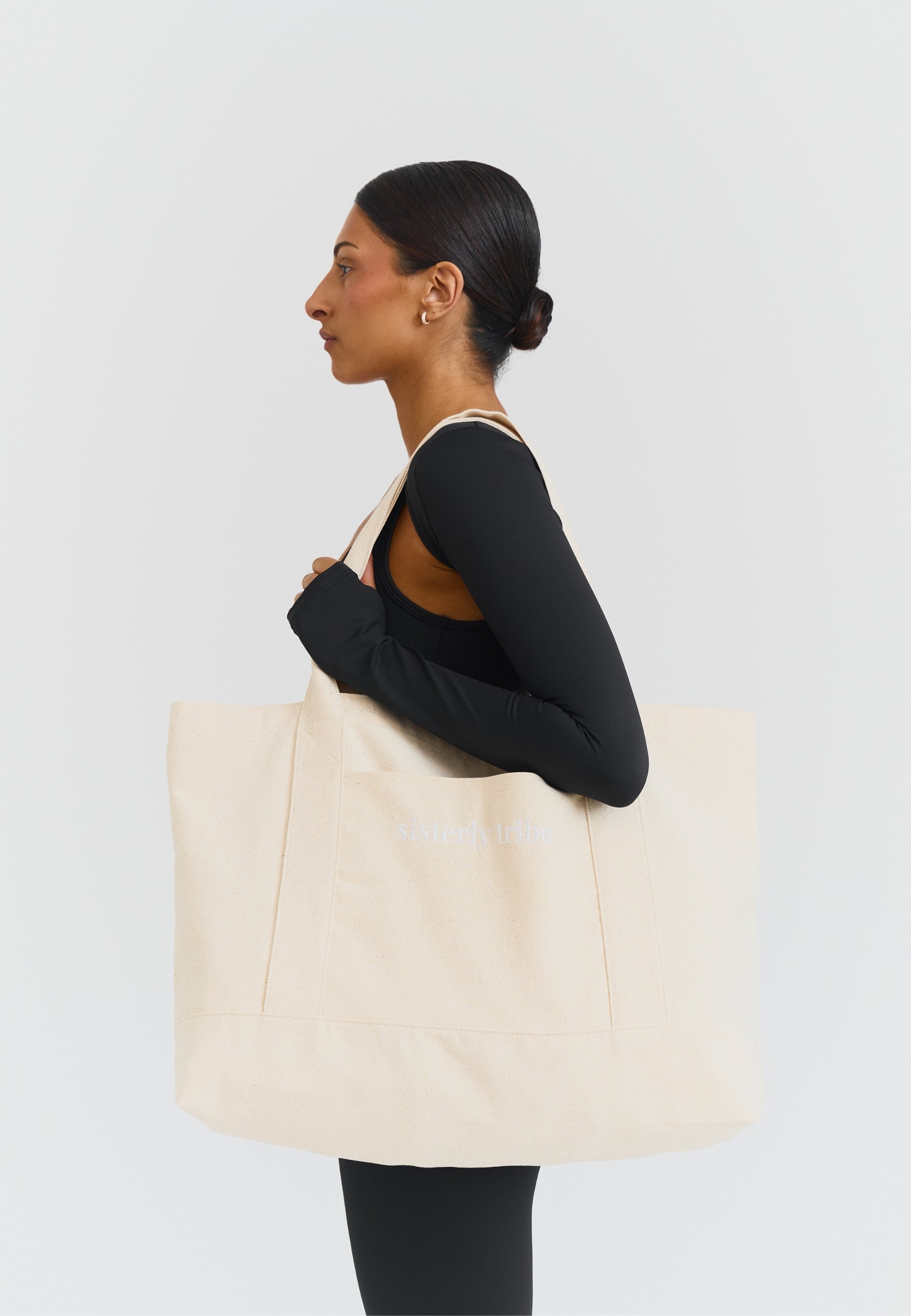 Sisterly Tribe Tote Bag - Cream