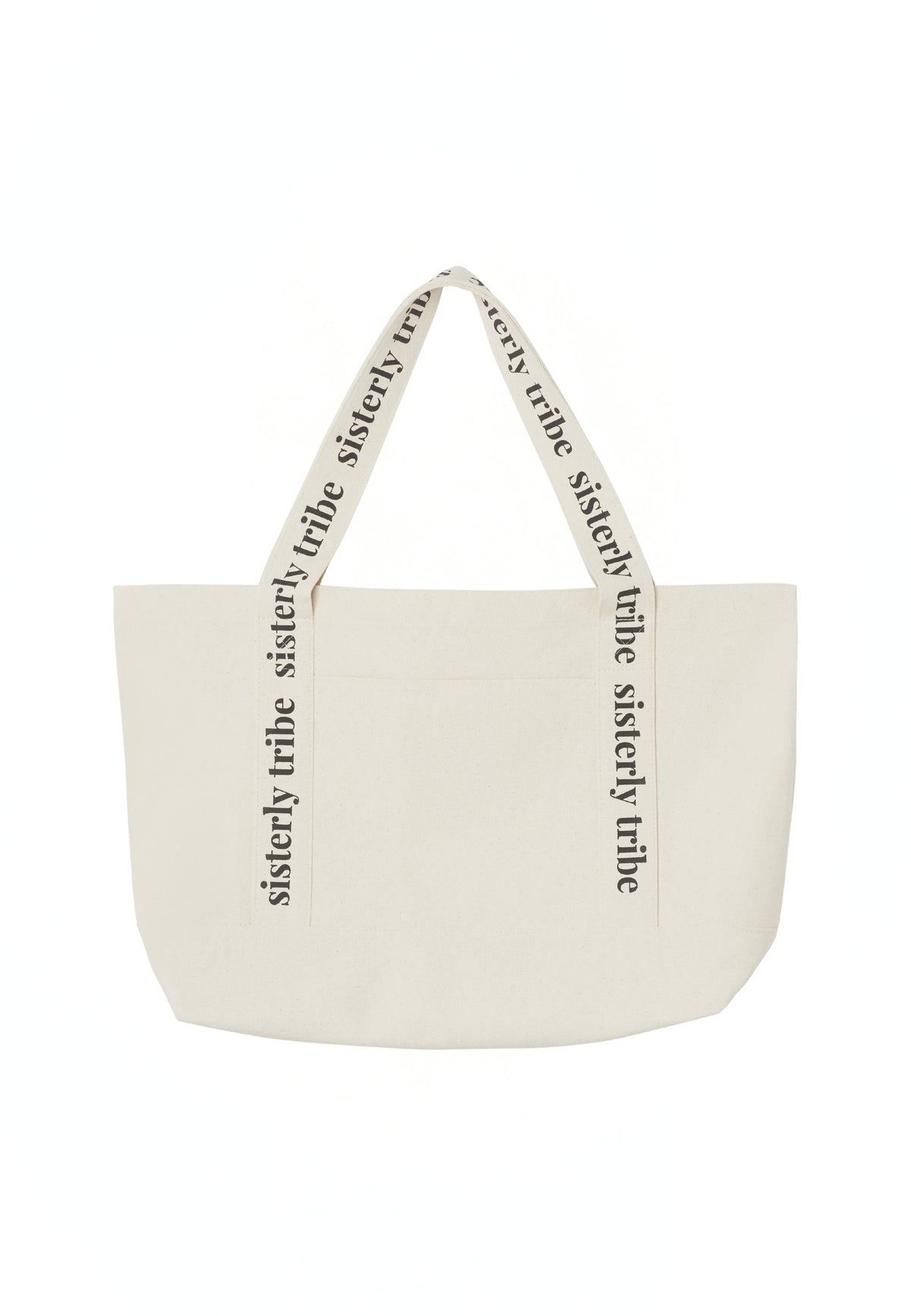 Tote Bag Cream Black