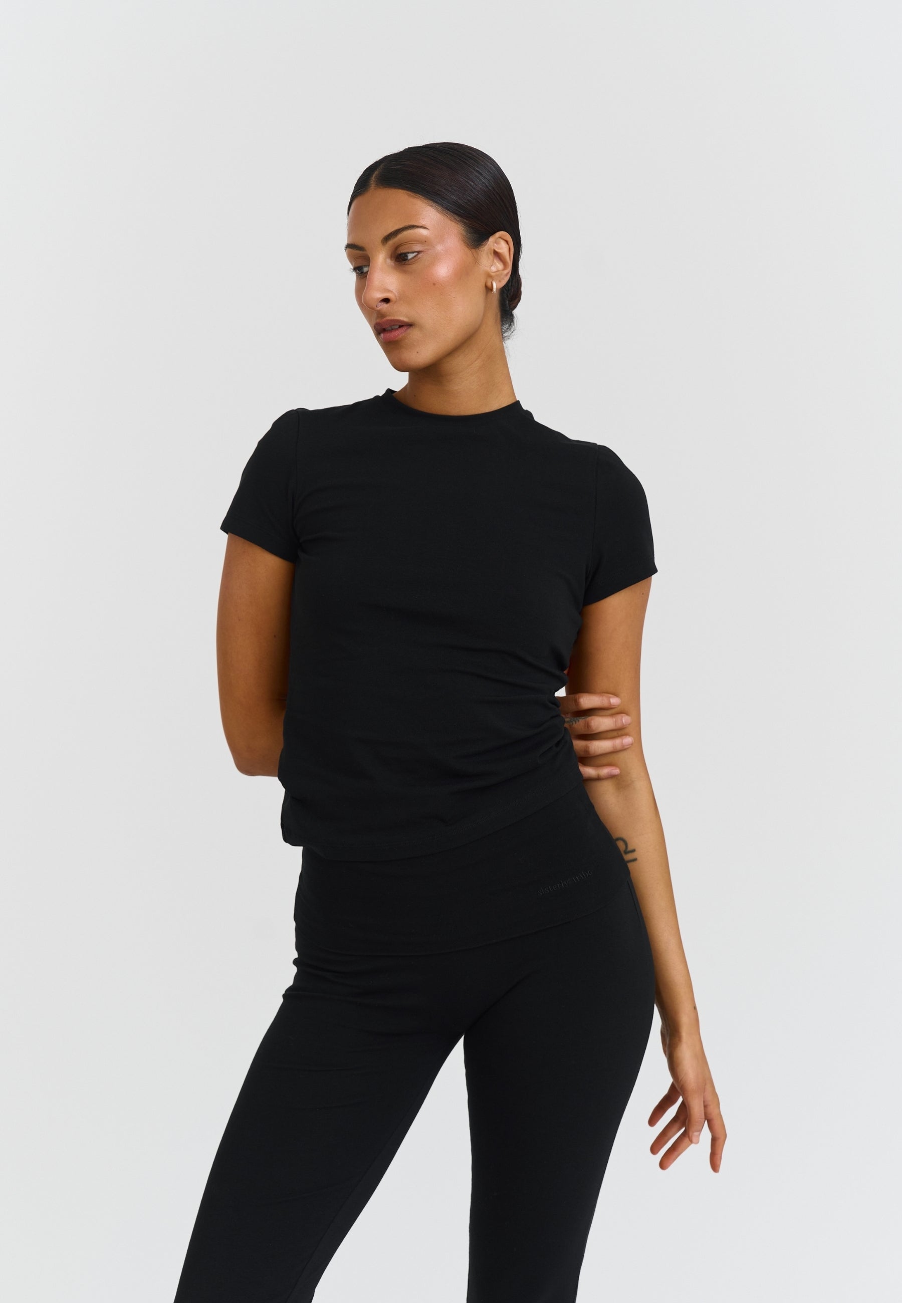 Soft Cotton Tee - Black