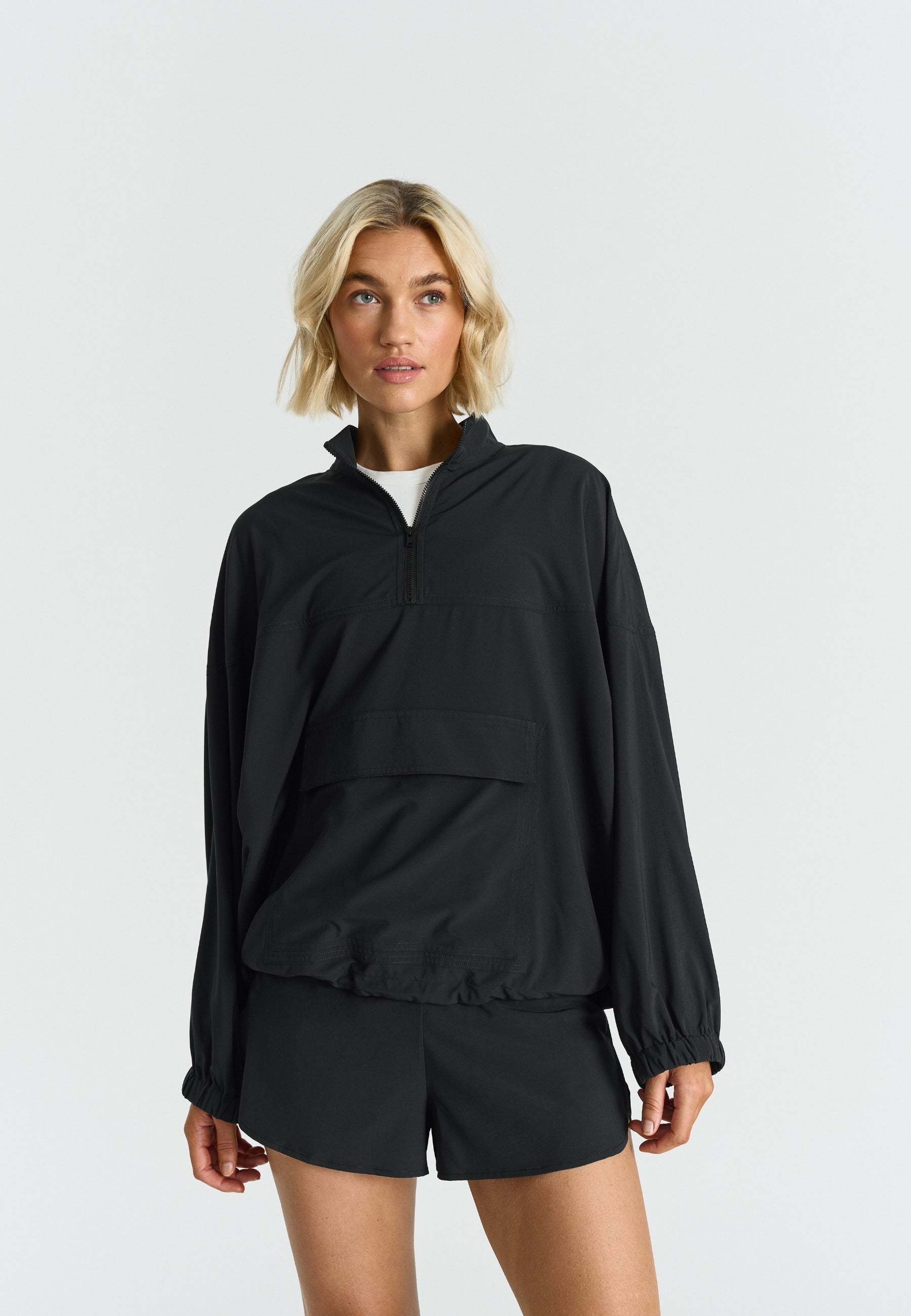Softflow Anorak Black