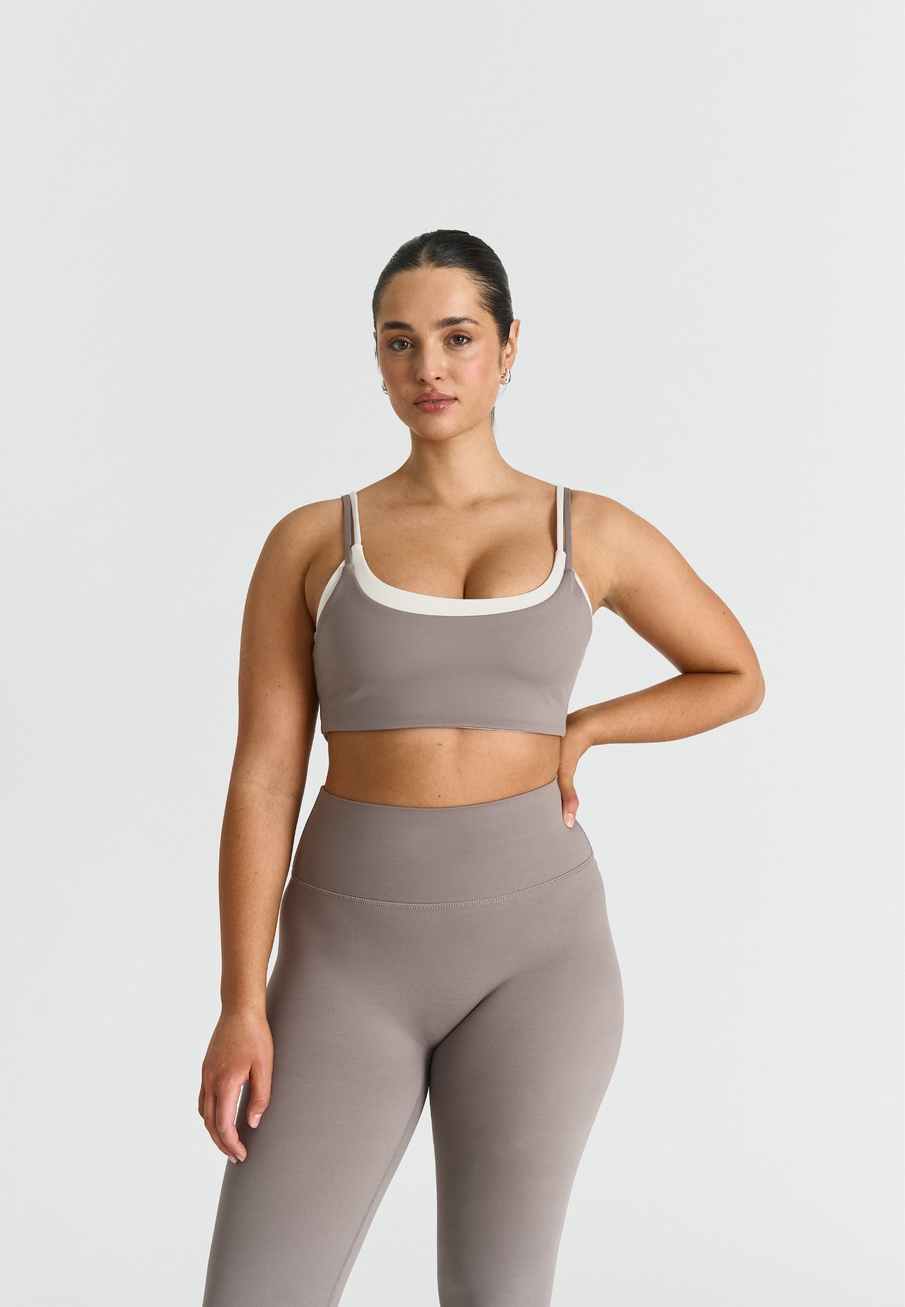 Softsculpt Double Layer Bra Clay