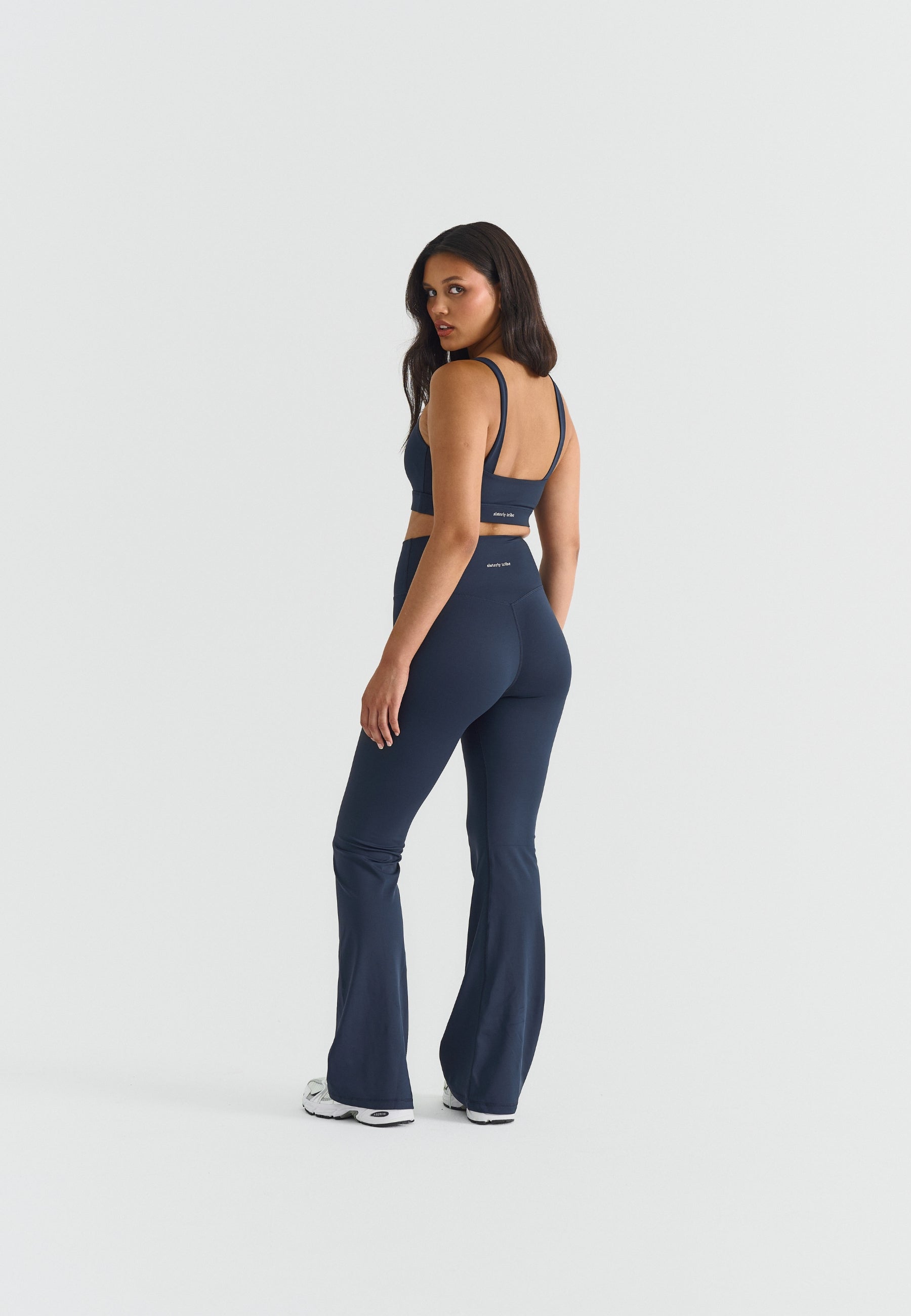 Softsculpt Flared Leggings Navy