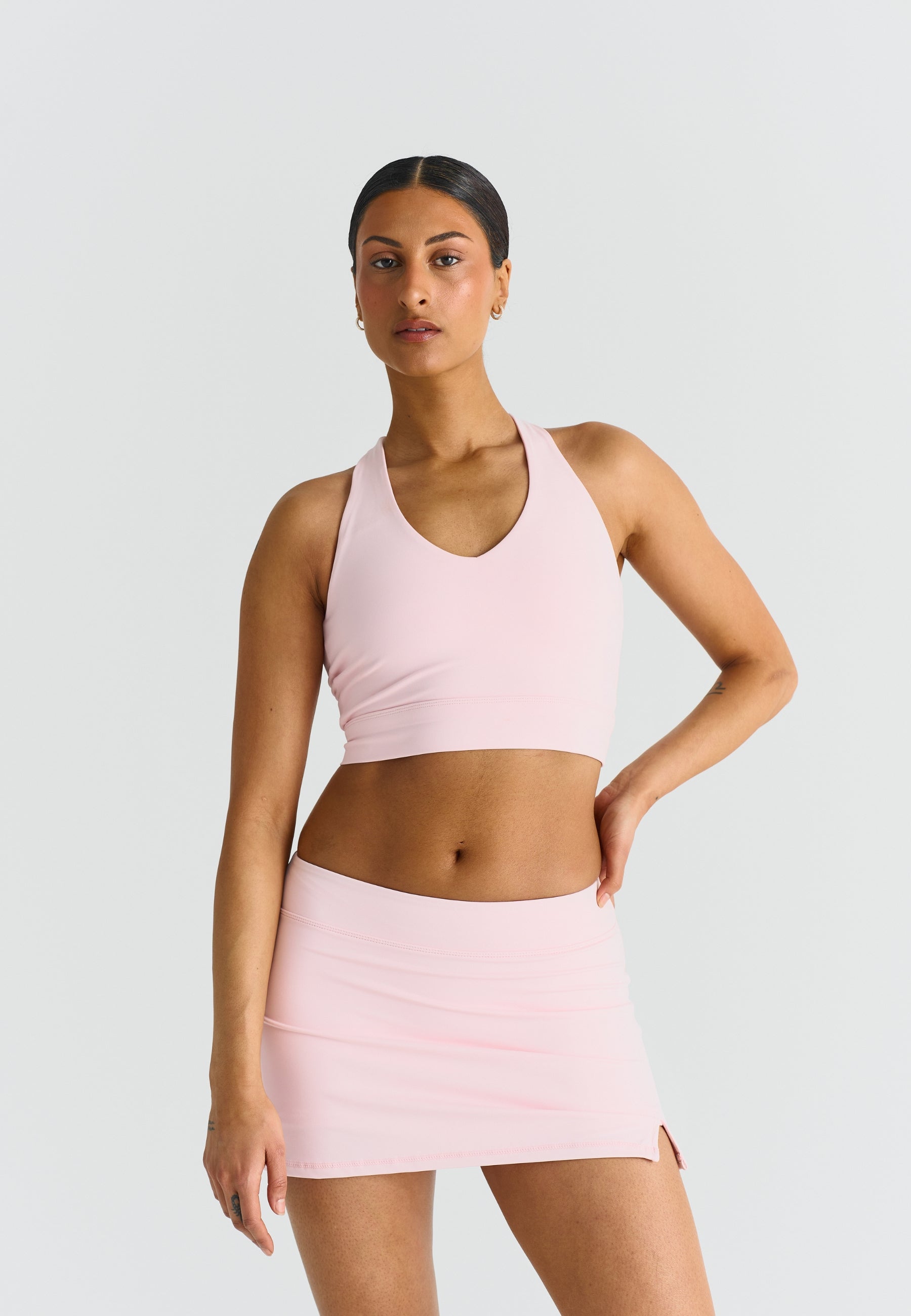 Softsculpt A-Line Mini Skirt - Ballet Slipper